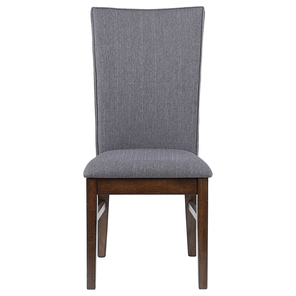 Sherwood Upholstered Dining Side Chairs (Set of 2) Grey and Brown