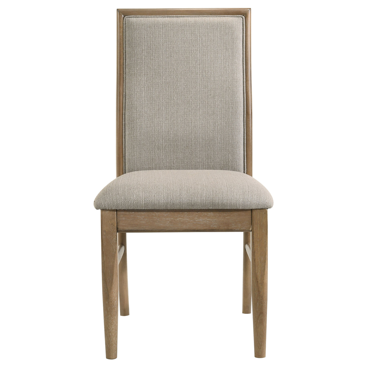 Adina 9-piece Rectangular Extension Dining Set Distressed Light Brown and Barley