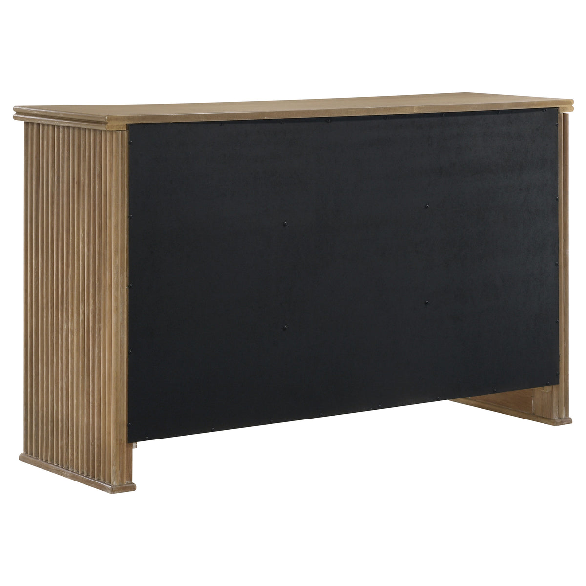Adina 3-door 59-inch Sideboard Server with 3 Drawers Distressed Light Brown