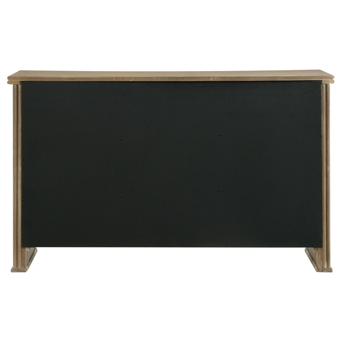 Adina 3-door 59-inch Sideboard Server with 3 Drawers Distressed Light Brown