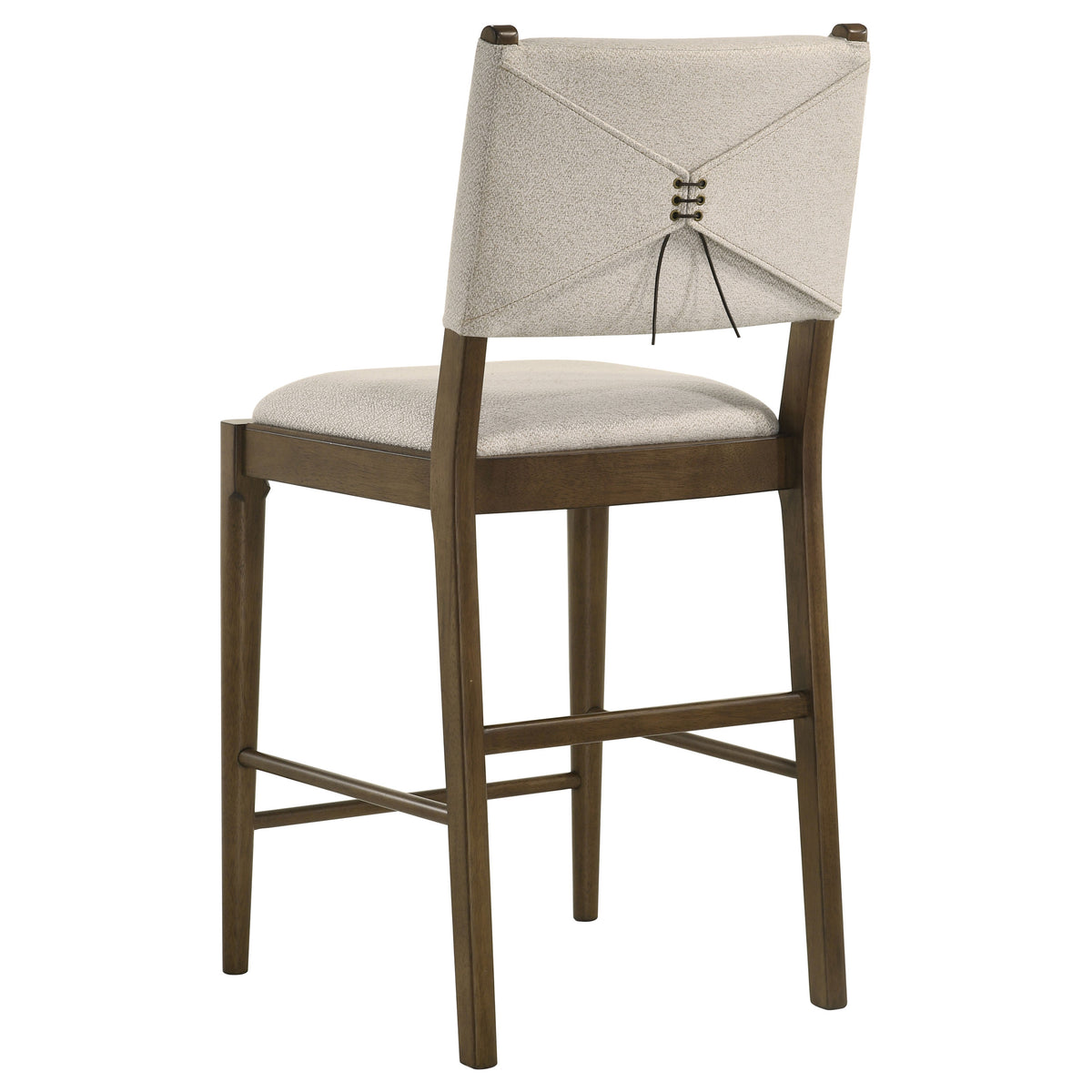 Ottowa 5-piece Round Counter Height Dining Set Brown and Light Tan