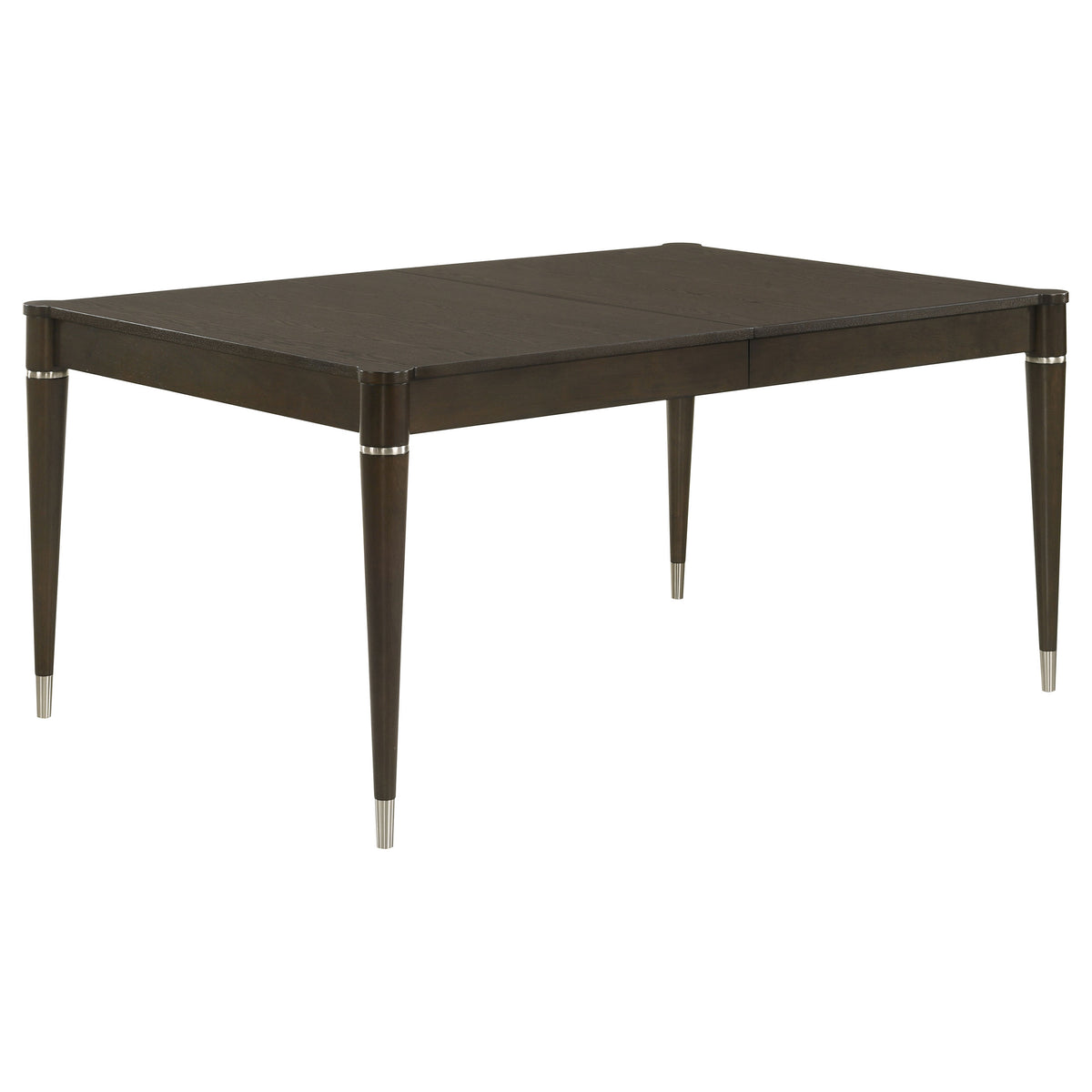 Reseda 63 to 81-inch Rectangular Extension Leaf Dining Table Ash Brown