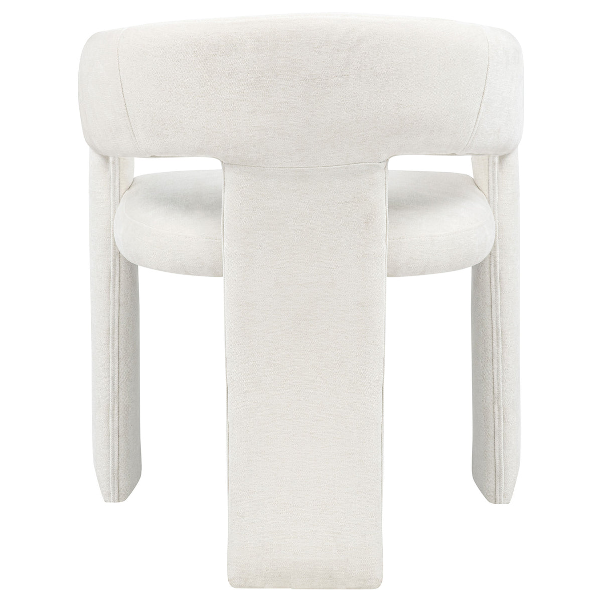Carlow Upholstered Dining Arm Chairs (Set of 2) White