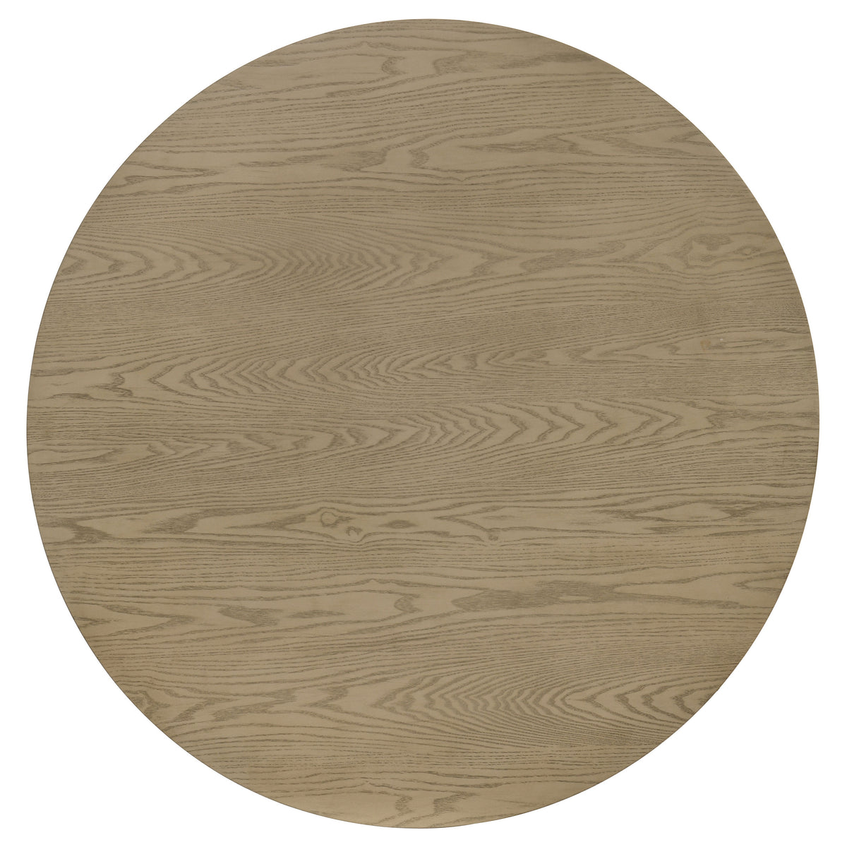 Hamlyn 5-piece 47-inch Round Dining Set with Grey Tufted Velvet Chairs Natural Oak