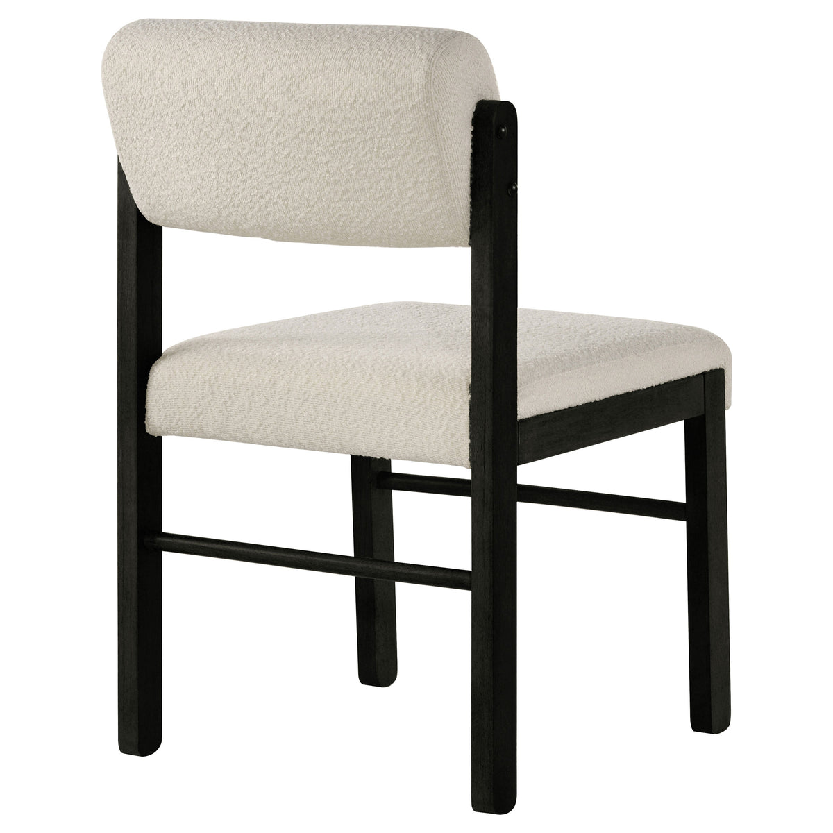 Kehoe Upholstered Dining Side Chairs (Set of 2) Cream and Black