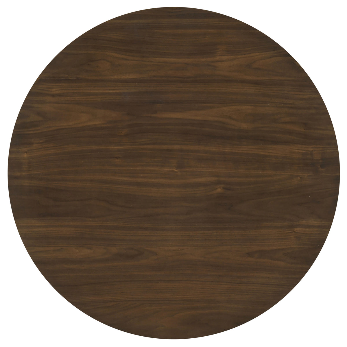 Hamlyn 5-piece 43-inch Round Counter Height Dining Set with Cream Tufted Counter Chairs Walnut