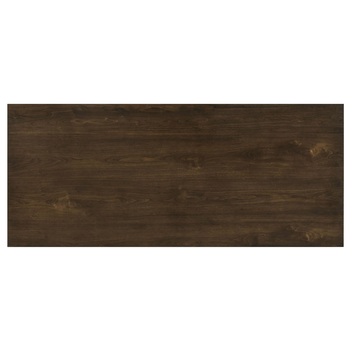 Decker 7-piece 82-inch Rectangular Dining Set with Wheat Spindle Back Chairs Walnut