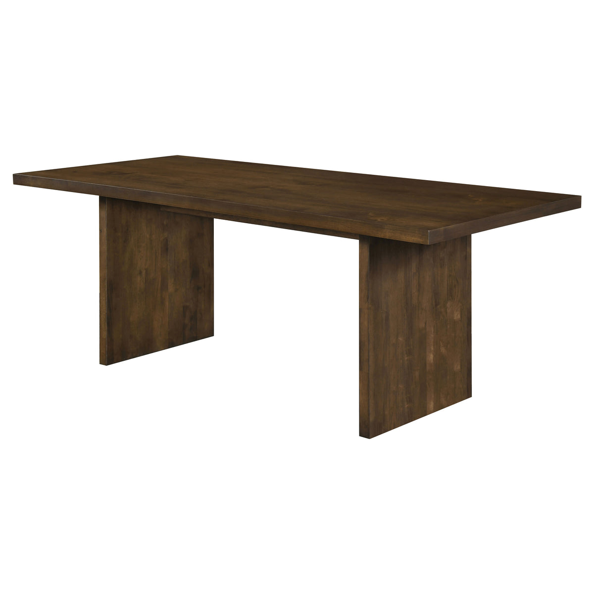 Decker 82-inch Rectangular Slab Top Dining Table Walnut