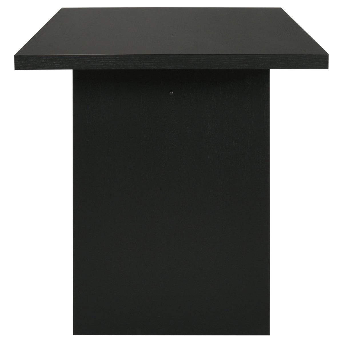 Decker 7-piece 70-inch Counter Height Dining Set with Cream Upholstered Counter Chairs Black