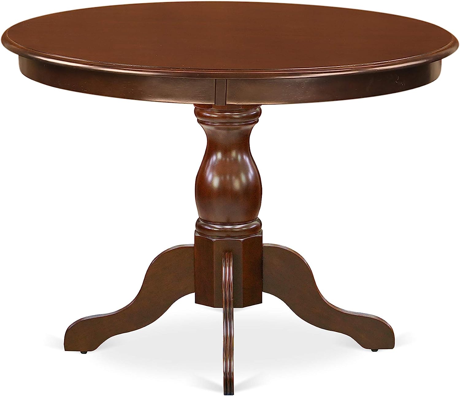 Hartland 3 Piece Mahogany Round Pedestal Dining Table And chairs Set