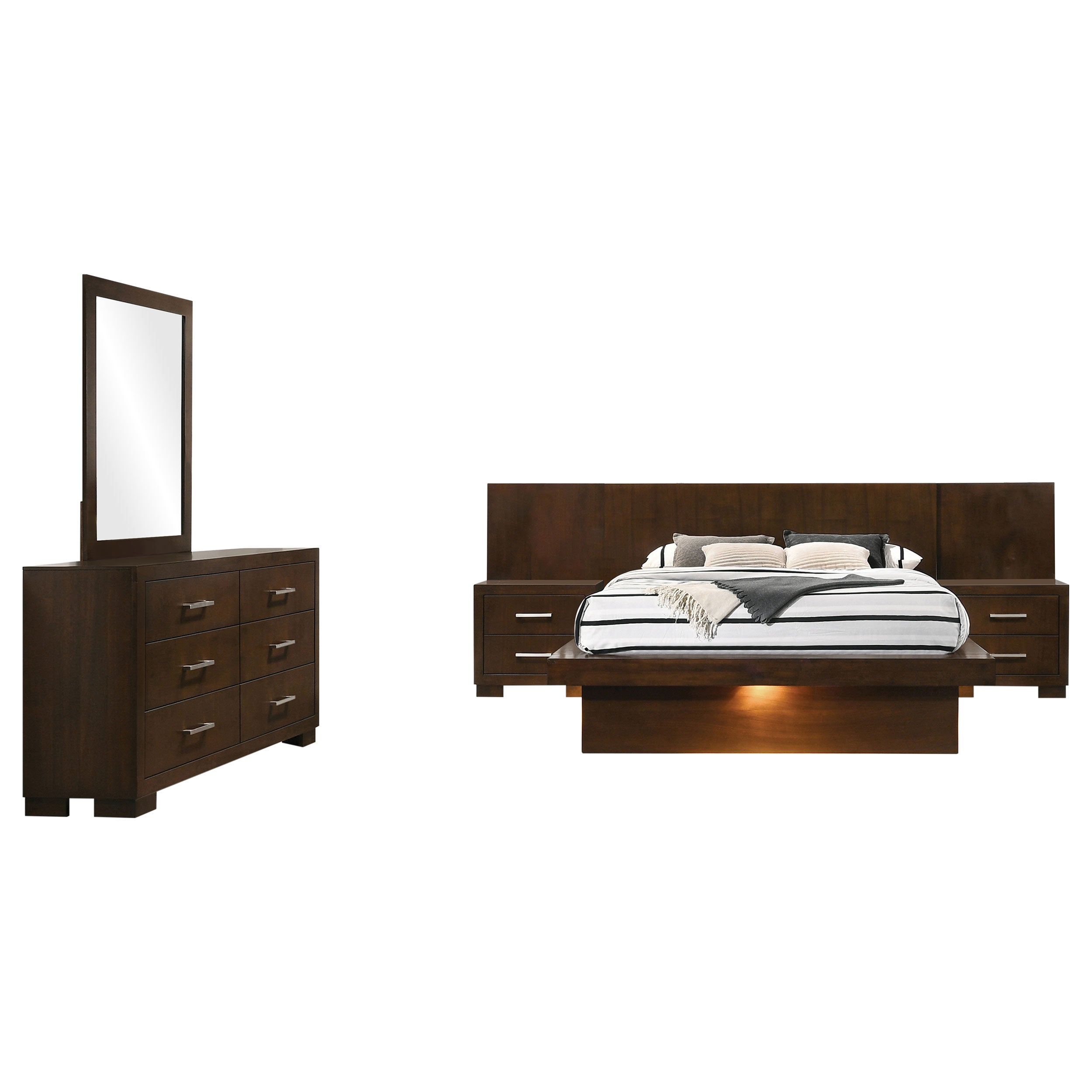 Jessica Wall Panel Bedroom Set