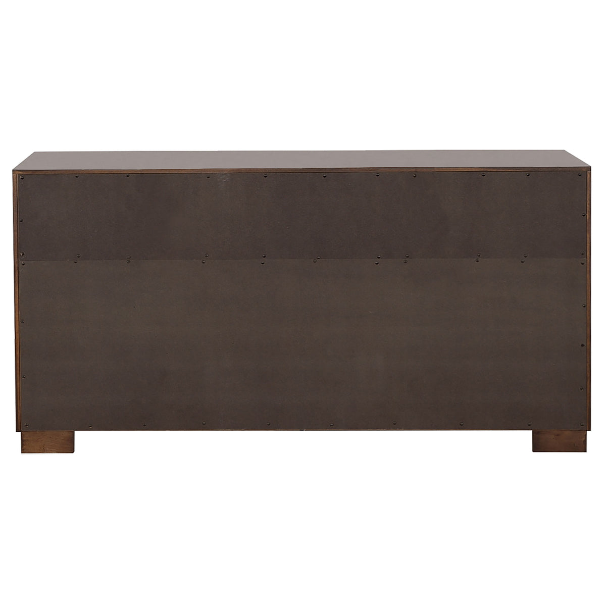 Jessica 5-piece Eastern King LED Bedroom Set with Nightstand Wall Panels Cappuccino