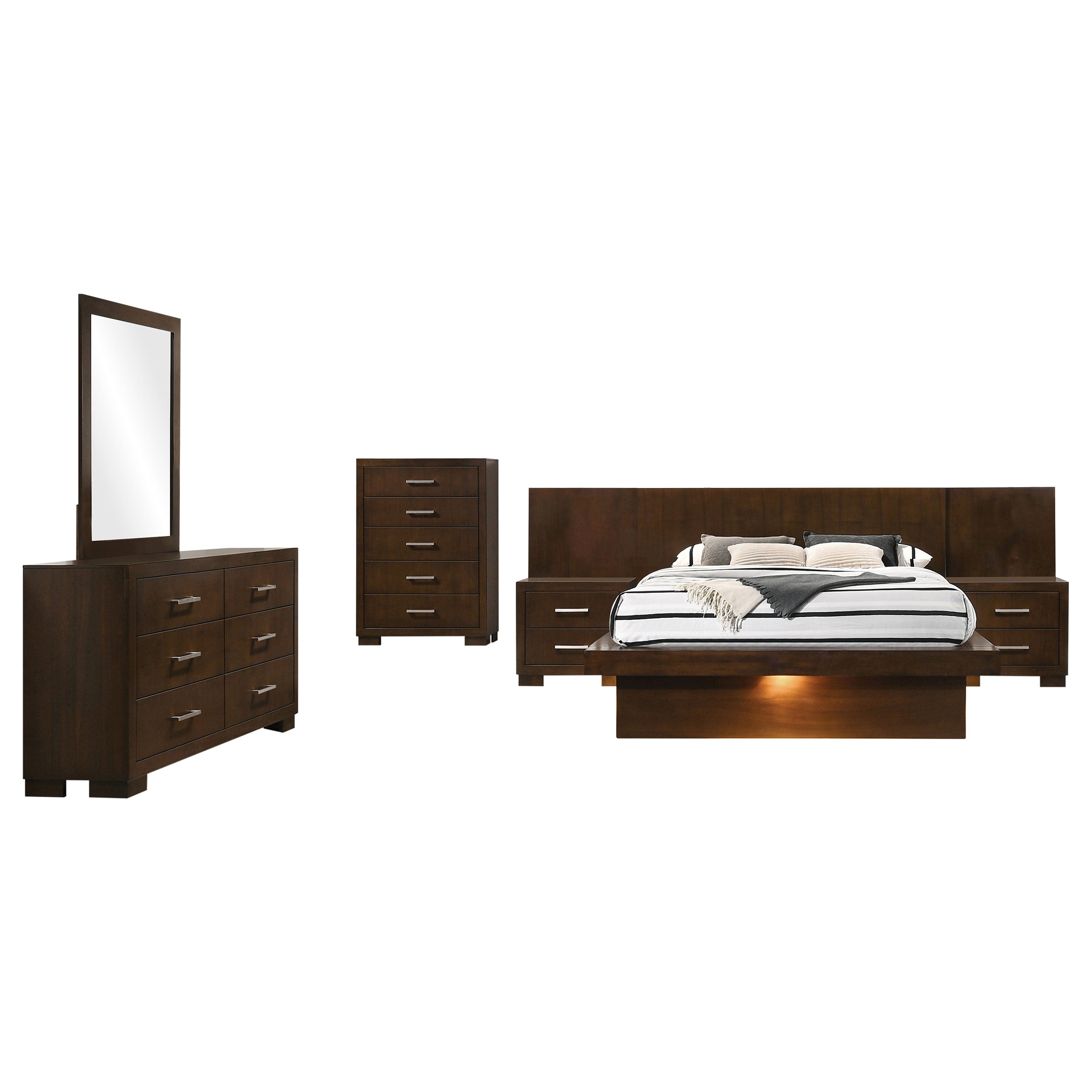 Jessica Wall Panel Bedroom Set