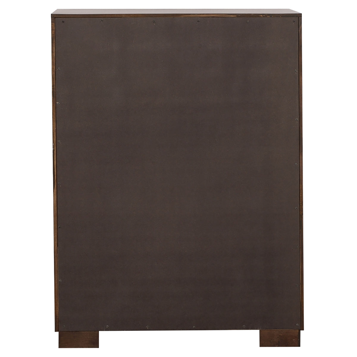 Jessica 6-piece Eastern King LED Bedroom Set with Nightstand Wall Panels Cappuccino