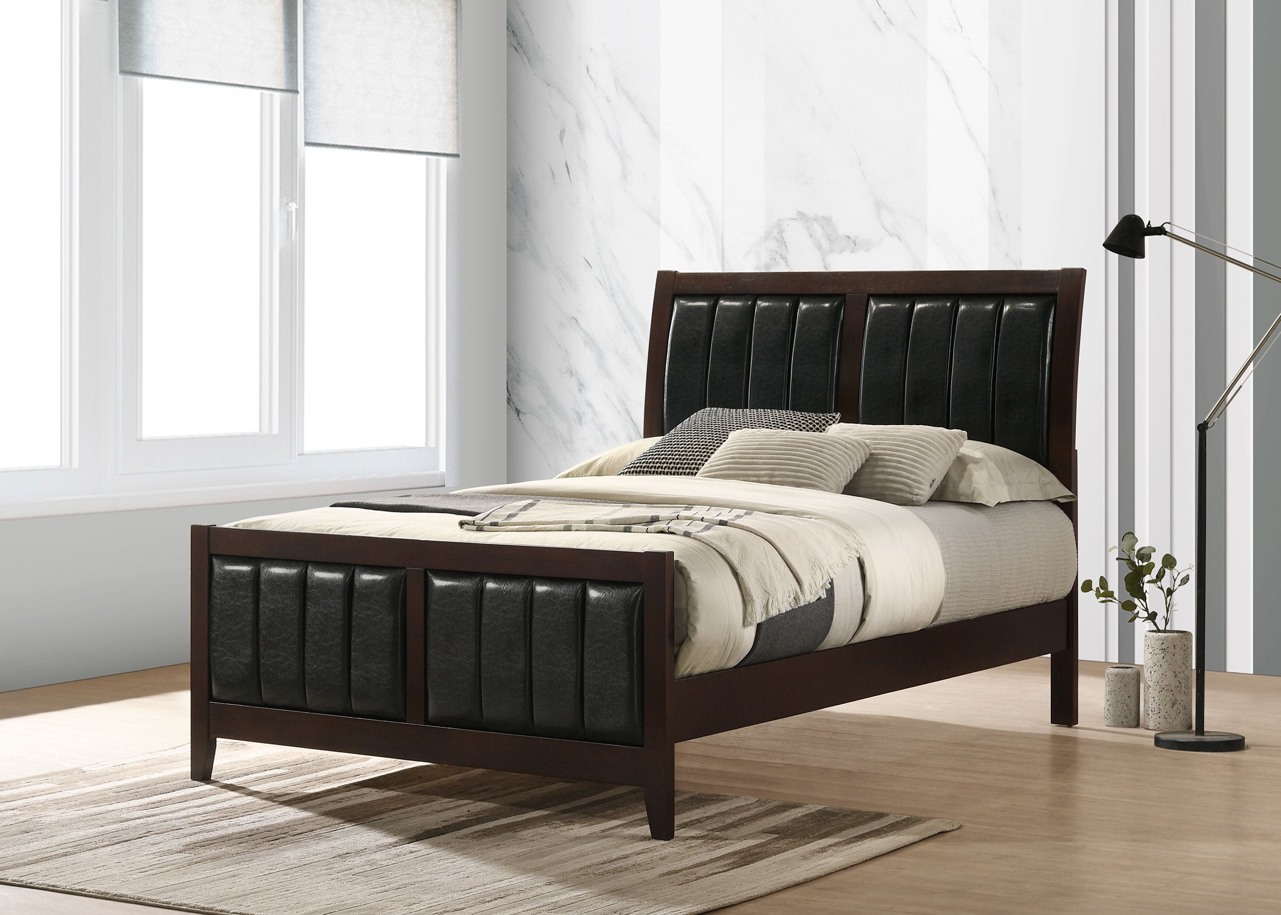 Carlton Wood Panel Bed