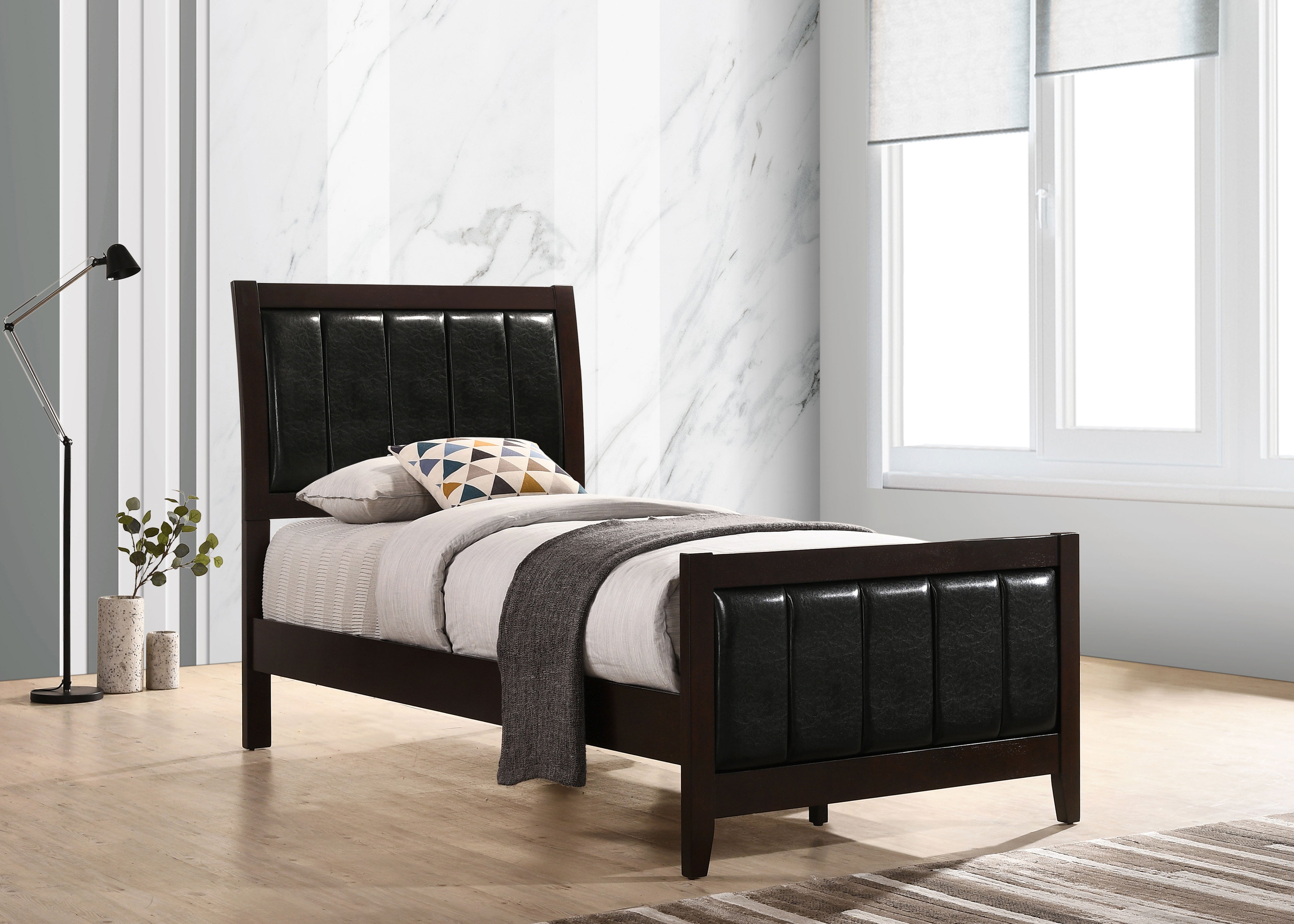 Carlton Wood Panel Bed