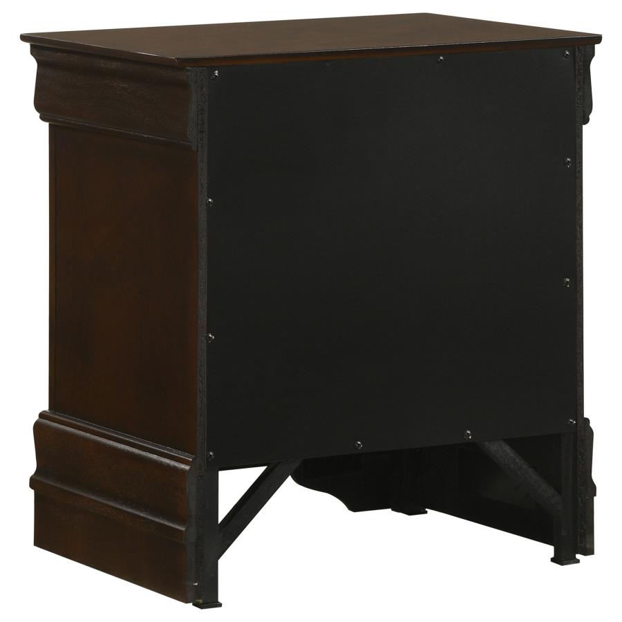 Louis Philippe 5-piece Eastern King Bedroom Set In Cappuccino
