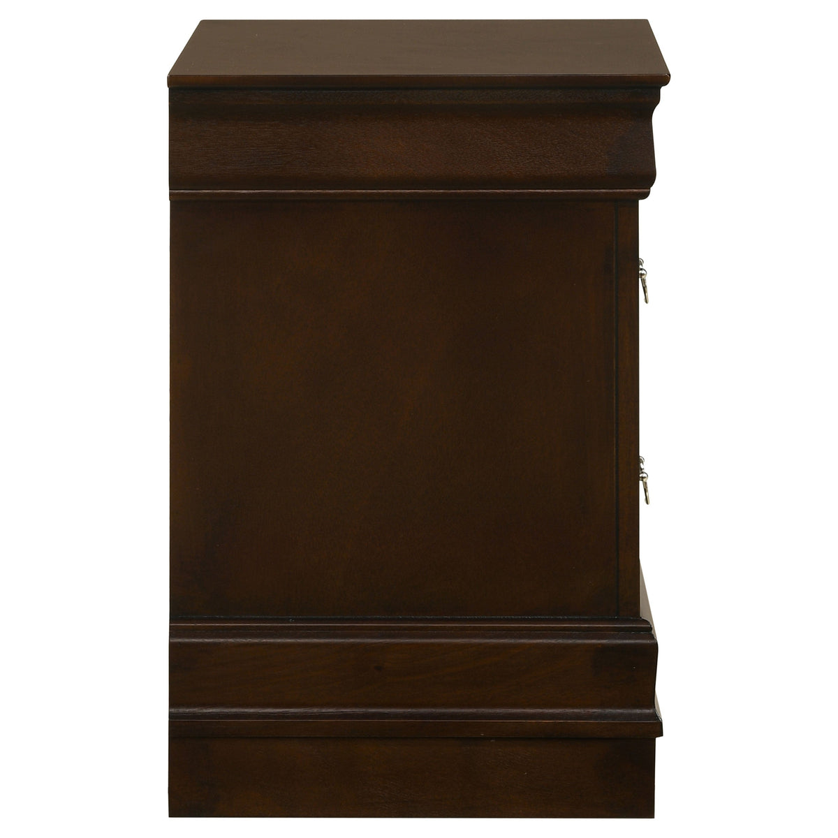 Louis Philippe 2-drawer Nightstand In Cappuccino