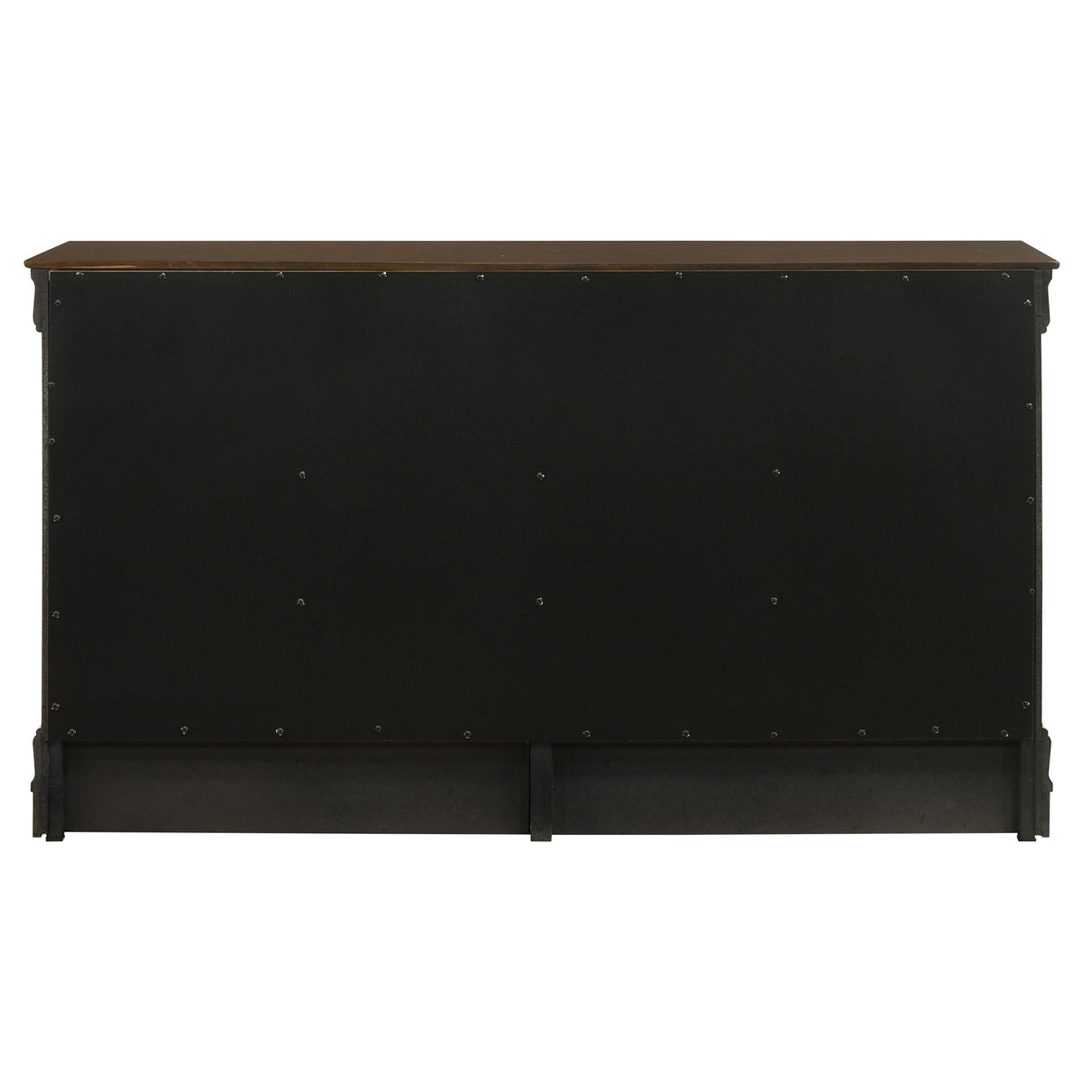 Louis Philippe 6-drawer Dresser In Cappuccino