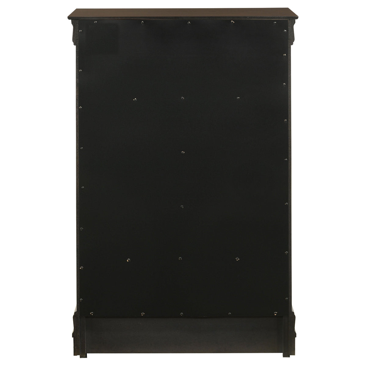 Louis Philippe 5-drawer Bedroom Chest In Cappuccino