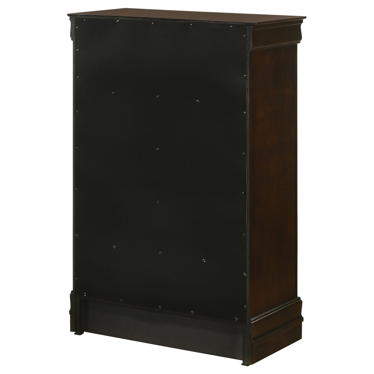 Louis Philippe 5-drawer Bedroom Chest In Cappuccino