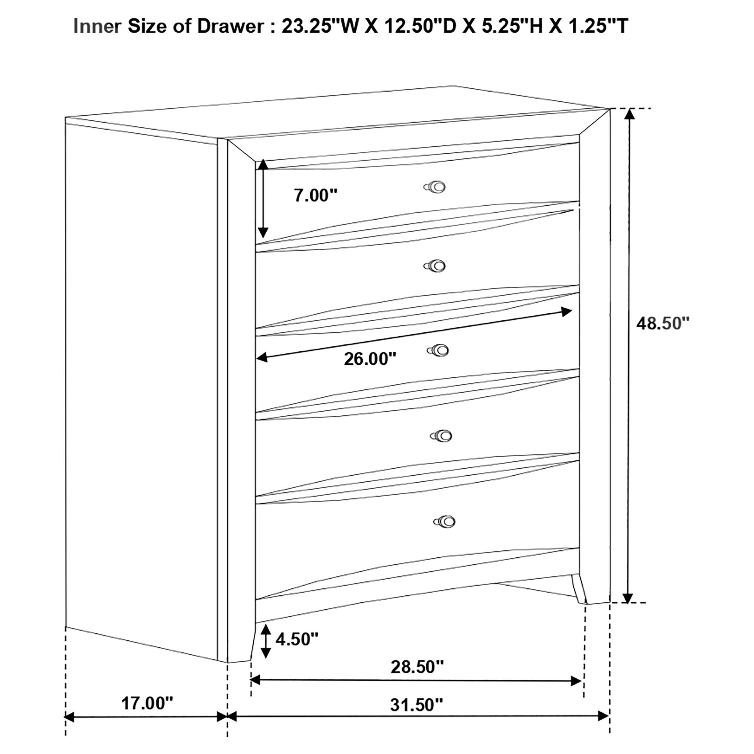 Briana Bedroom Set (Storage Bed)