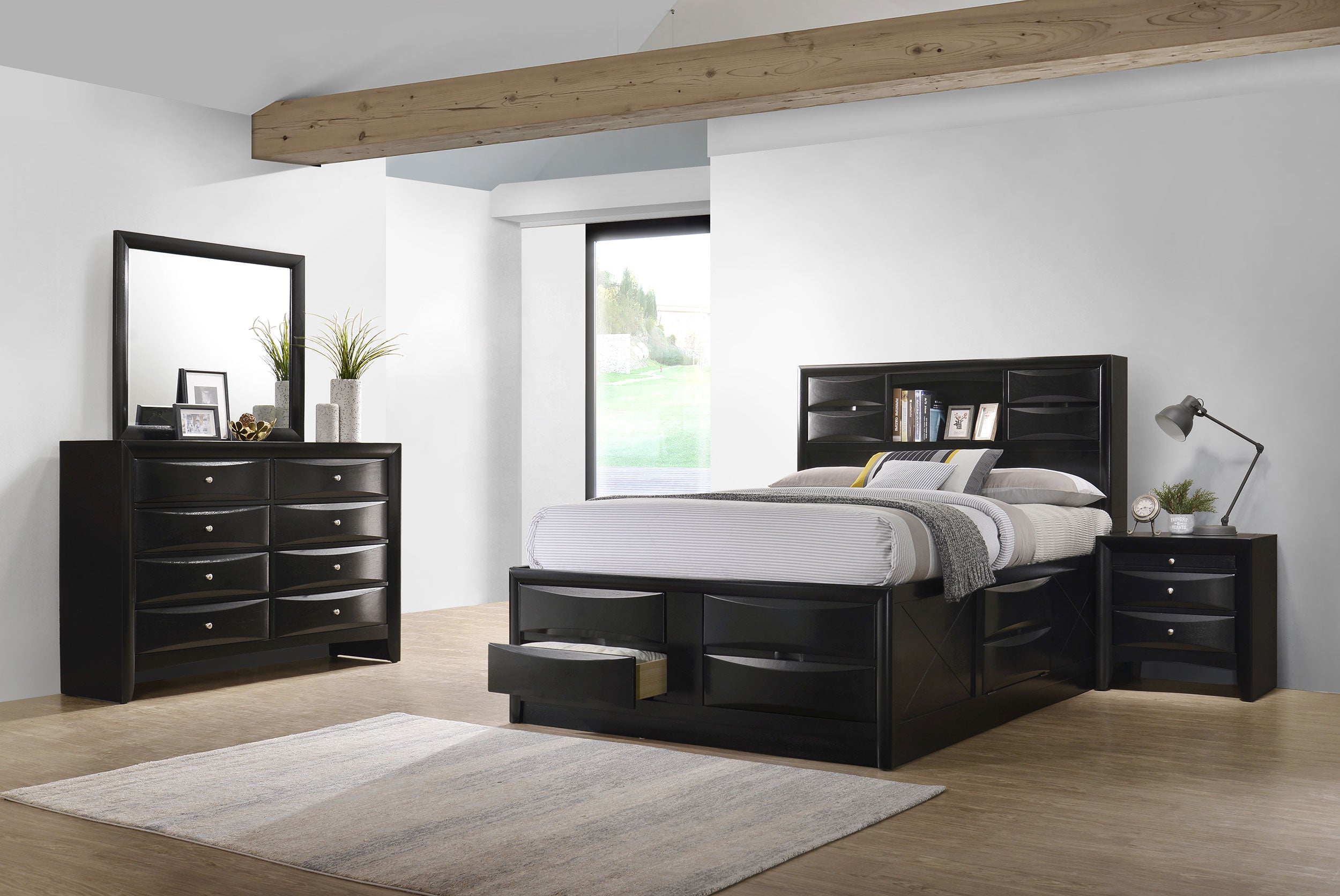 Briana Bedroom Set (Storage Bed)