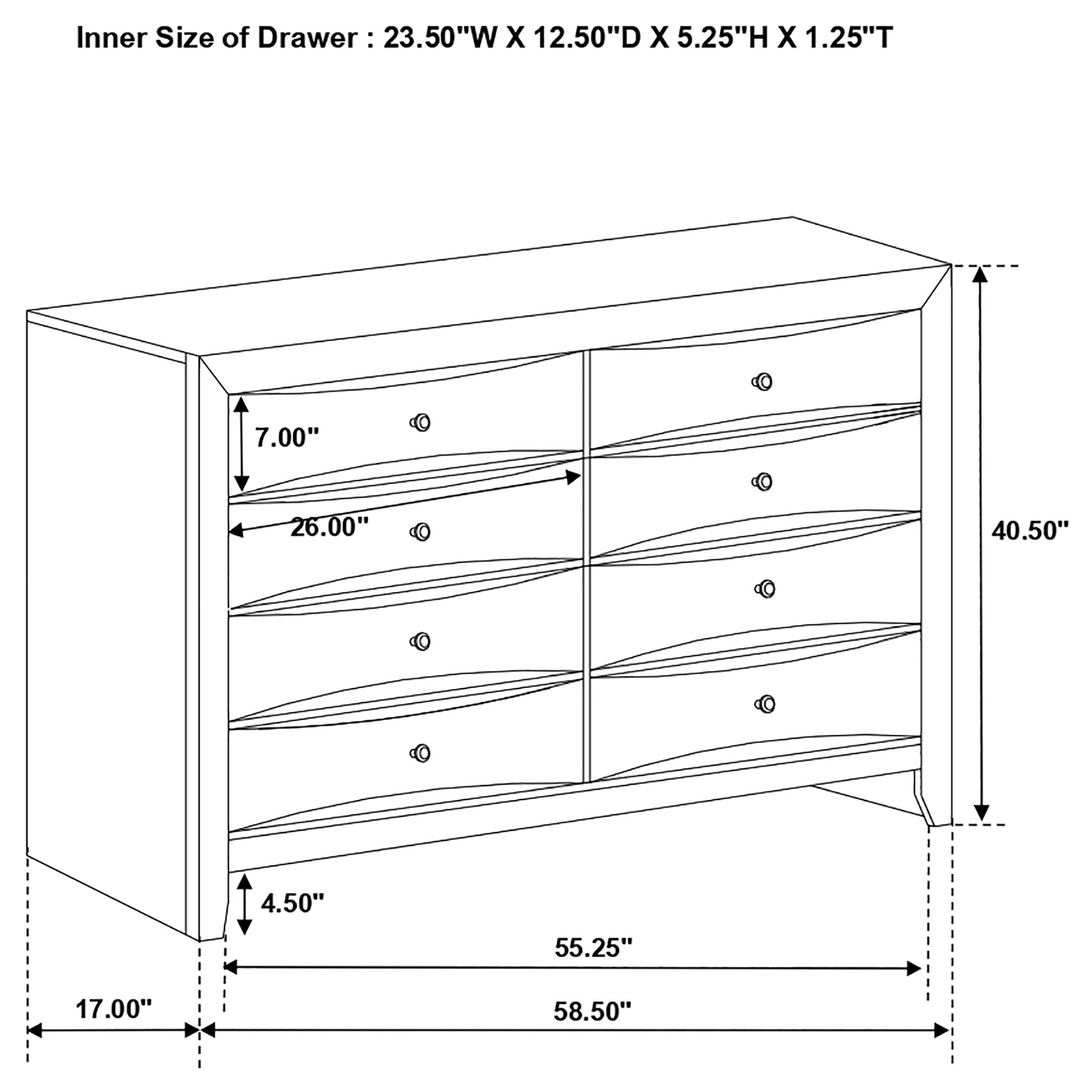 Briana Bedroom Set (Storage Bed)