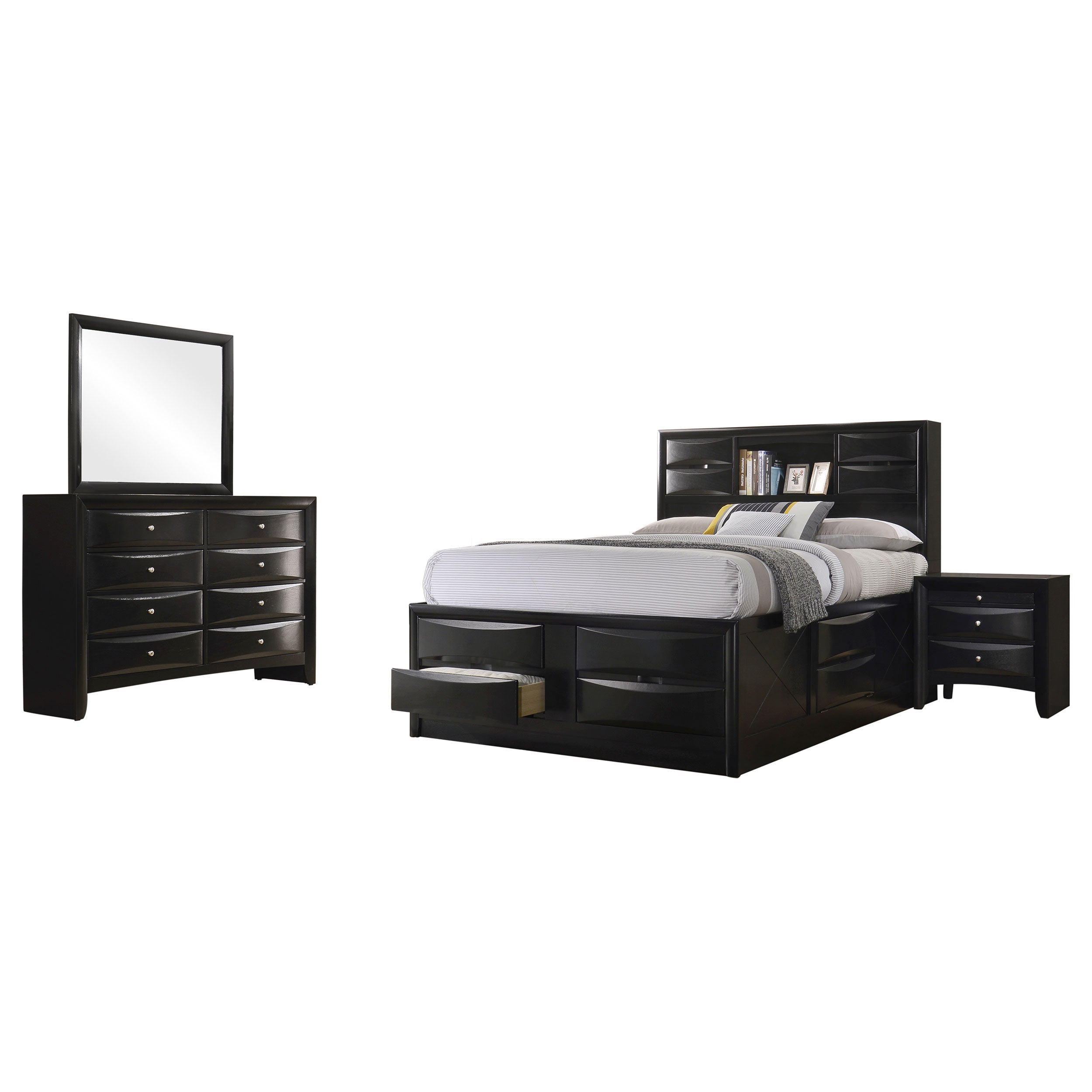 Briana Bedroom Set (Storage Bed)