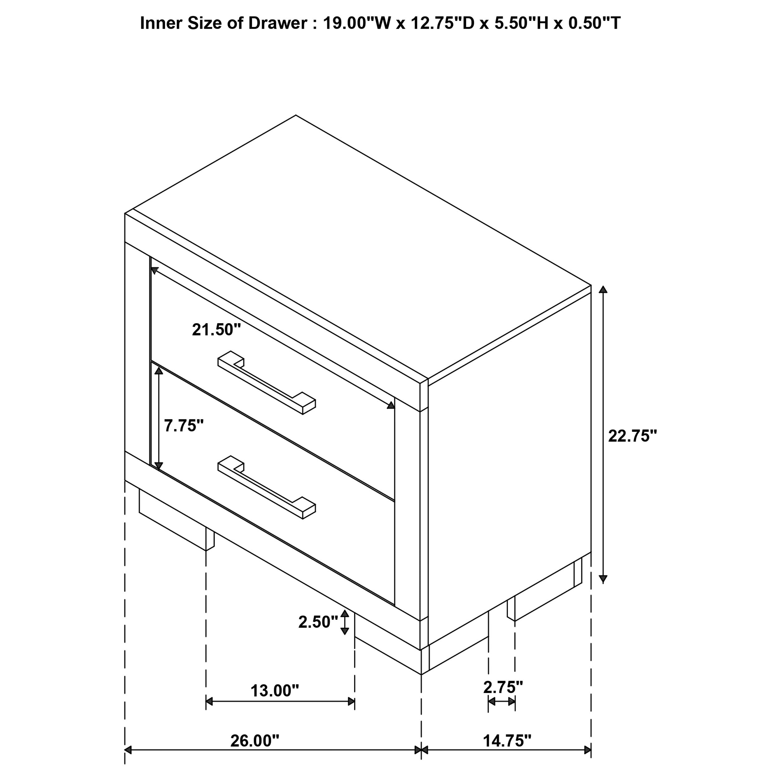 Jessica Wall Panel Bedroom Set
