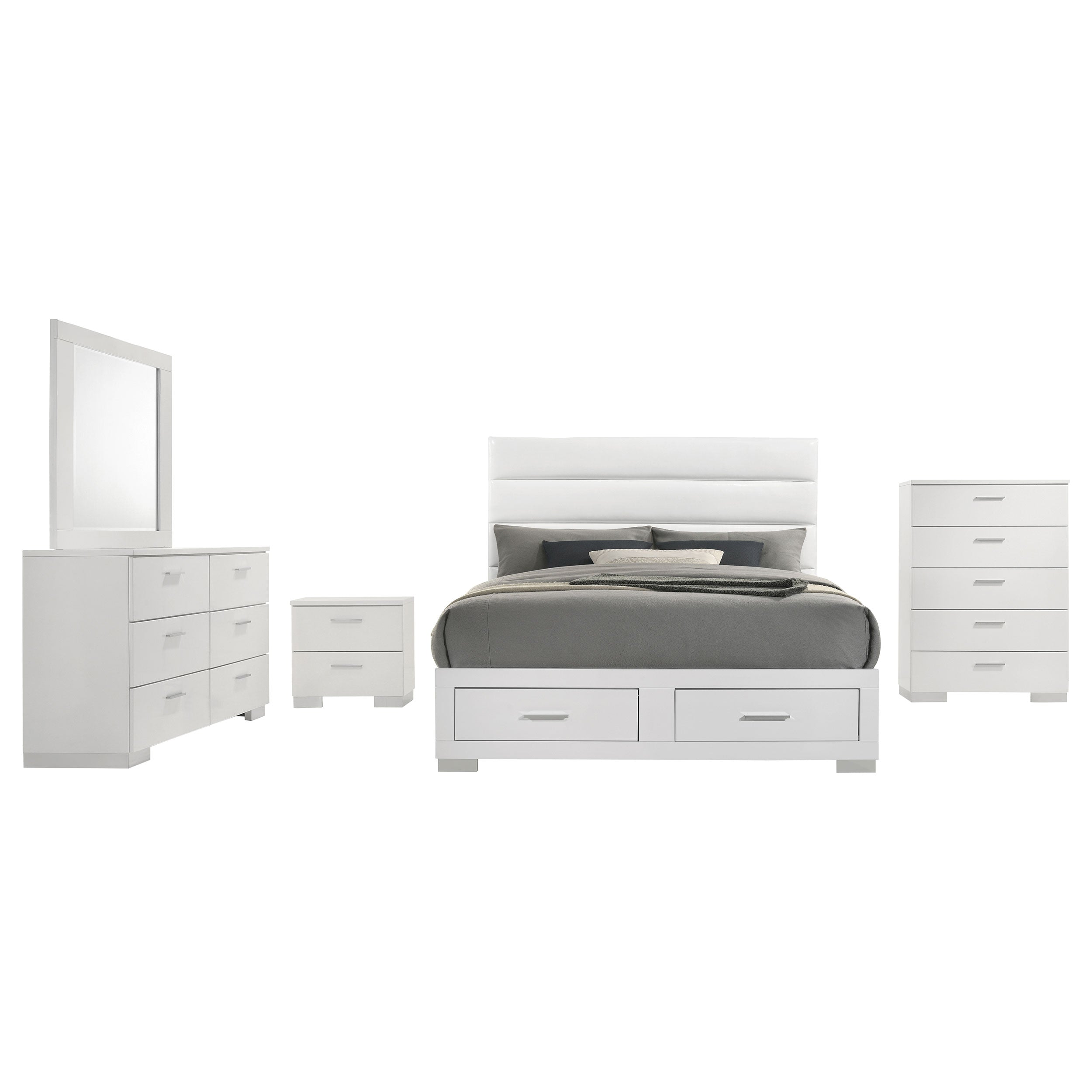 Felicity Bedroom Set (Storage Bed)