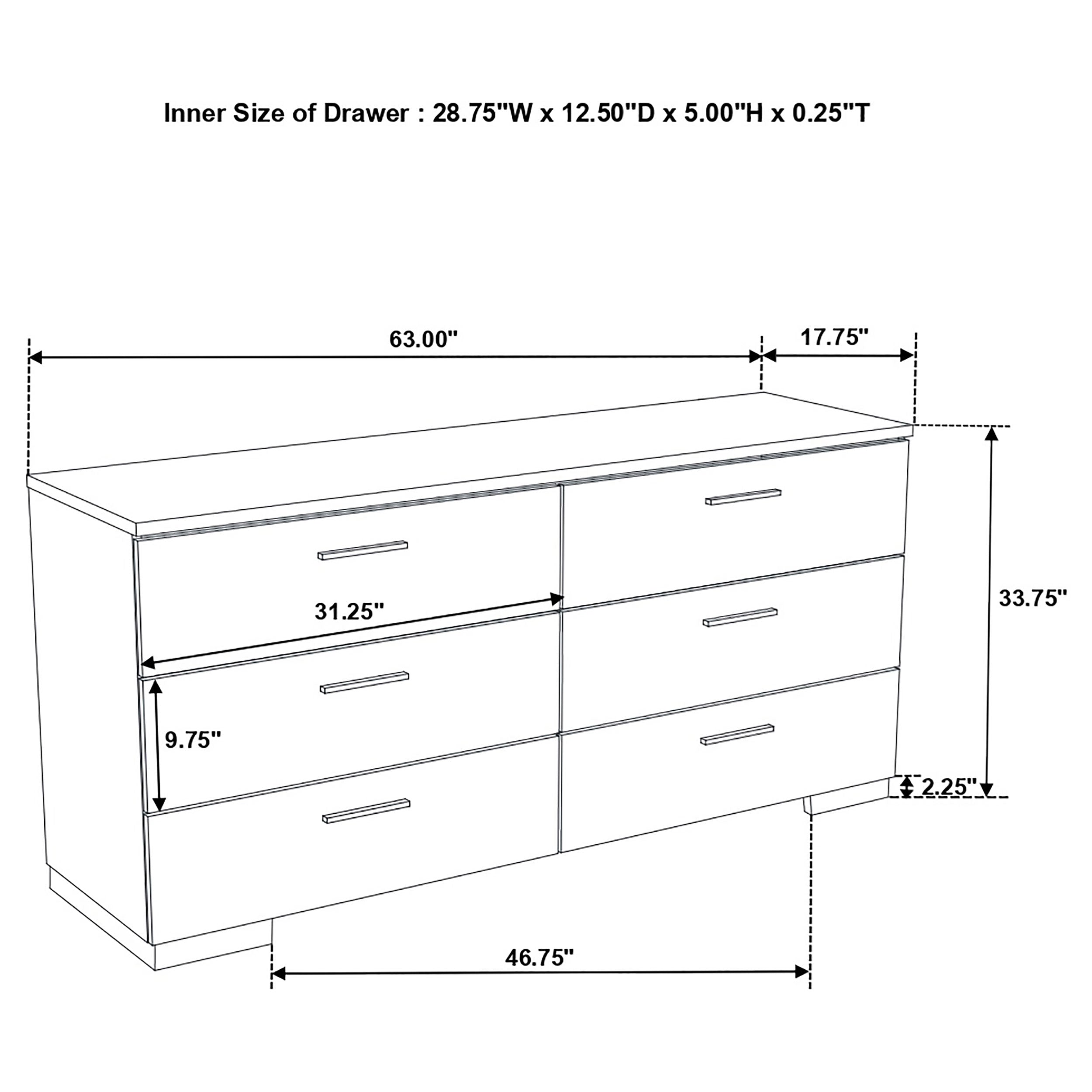 Felicity Bedroom Set (Upholstered Bed)