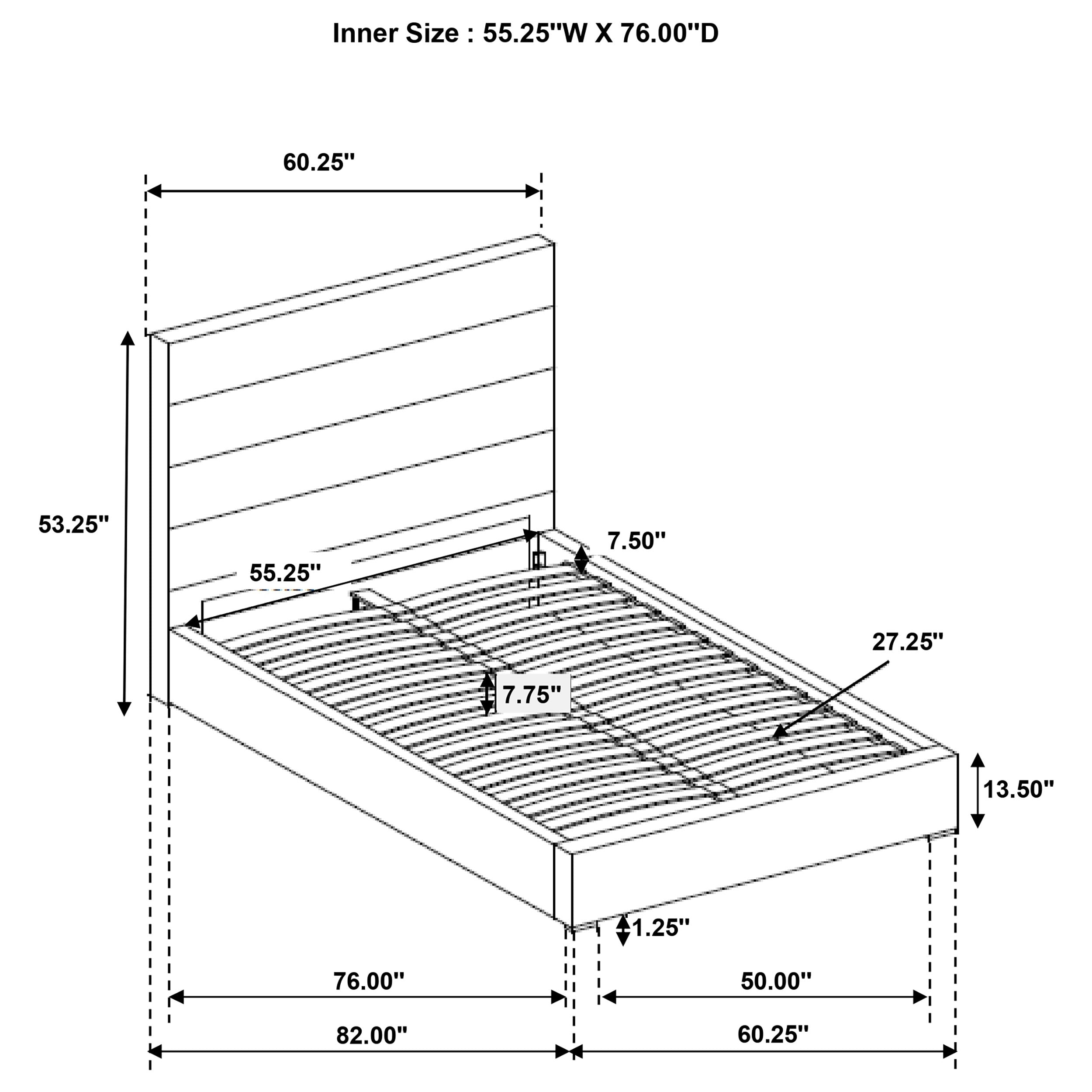Felicity Upholstered Bed