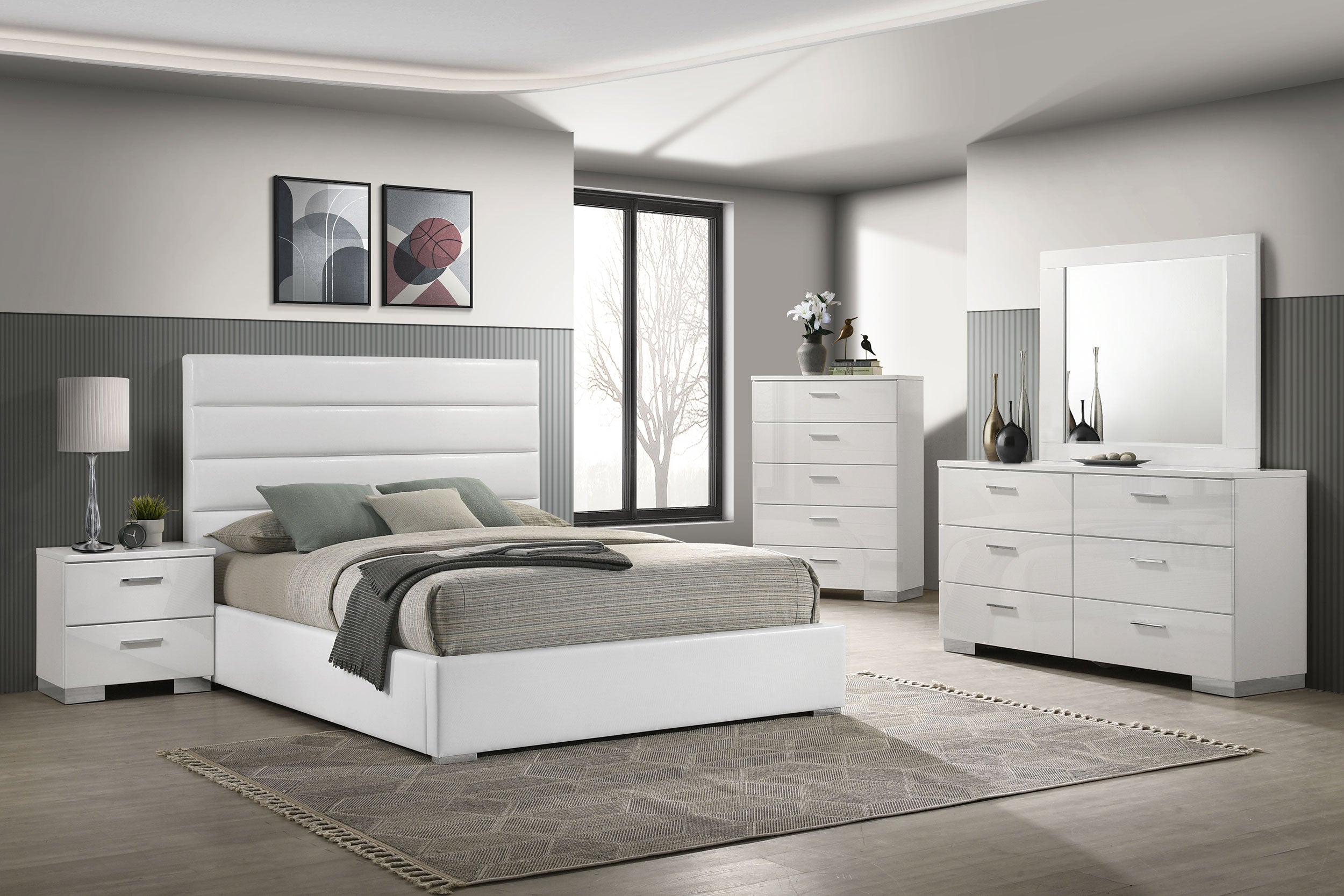 Felicity Upholstered Bed