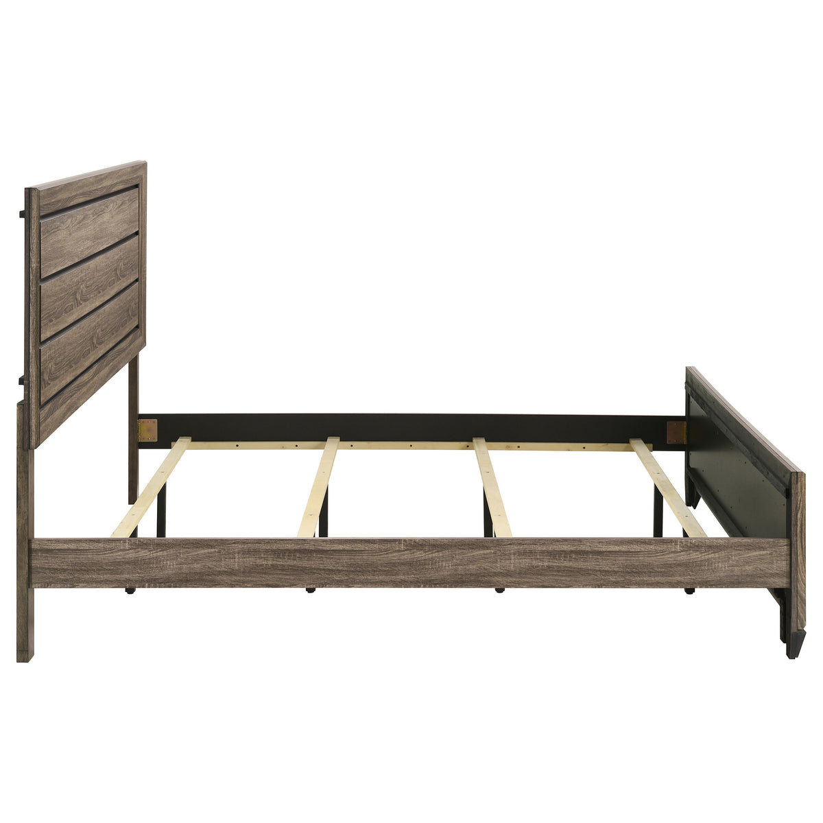 Kauffman Panel Bed Eastern King Washed Taupe