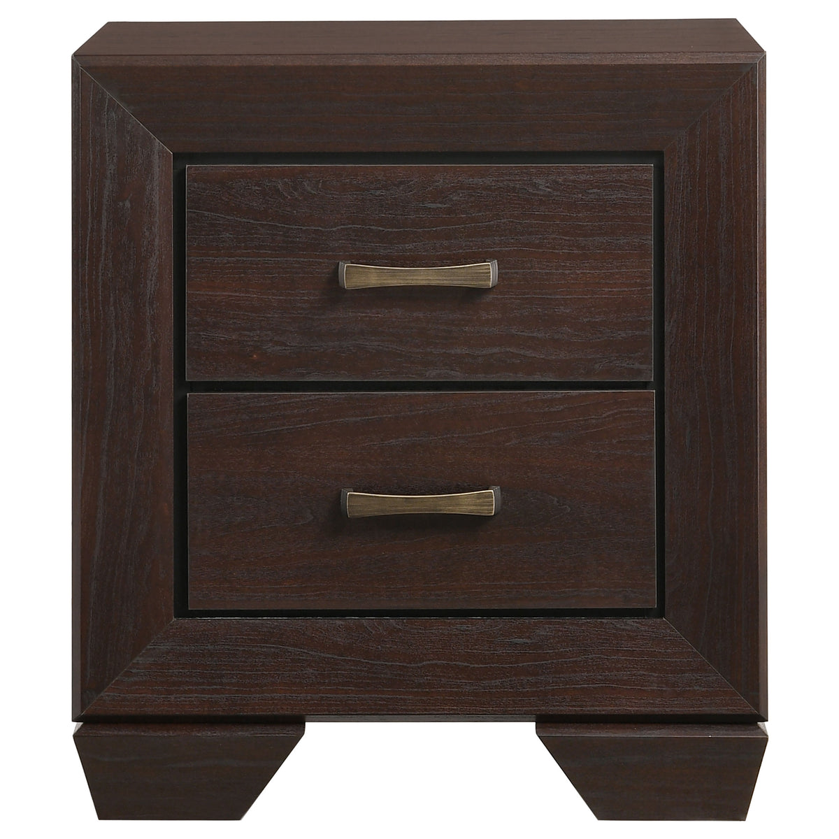 Kauffman 4-piece Queen Bedroom Set with Storage Panel Bed Dark Cocoa