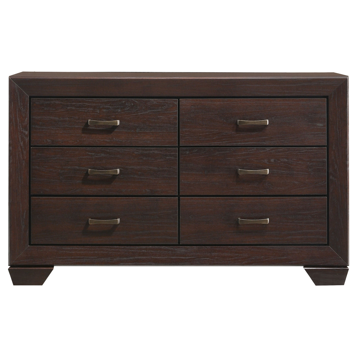 Kauffman 4-piece Queen Bedroom Set with Storage Panel Bed Dark Cocoa
