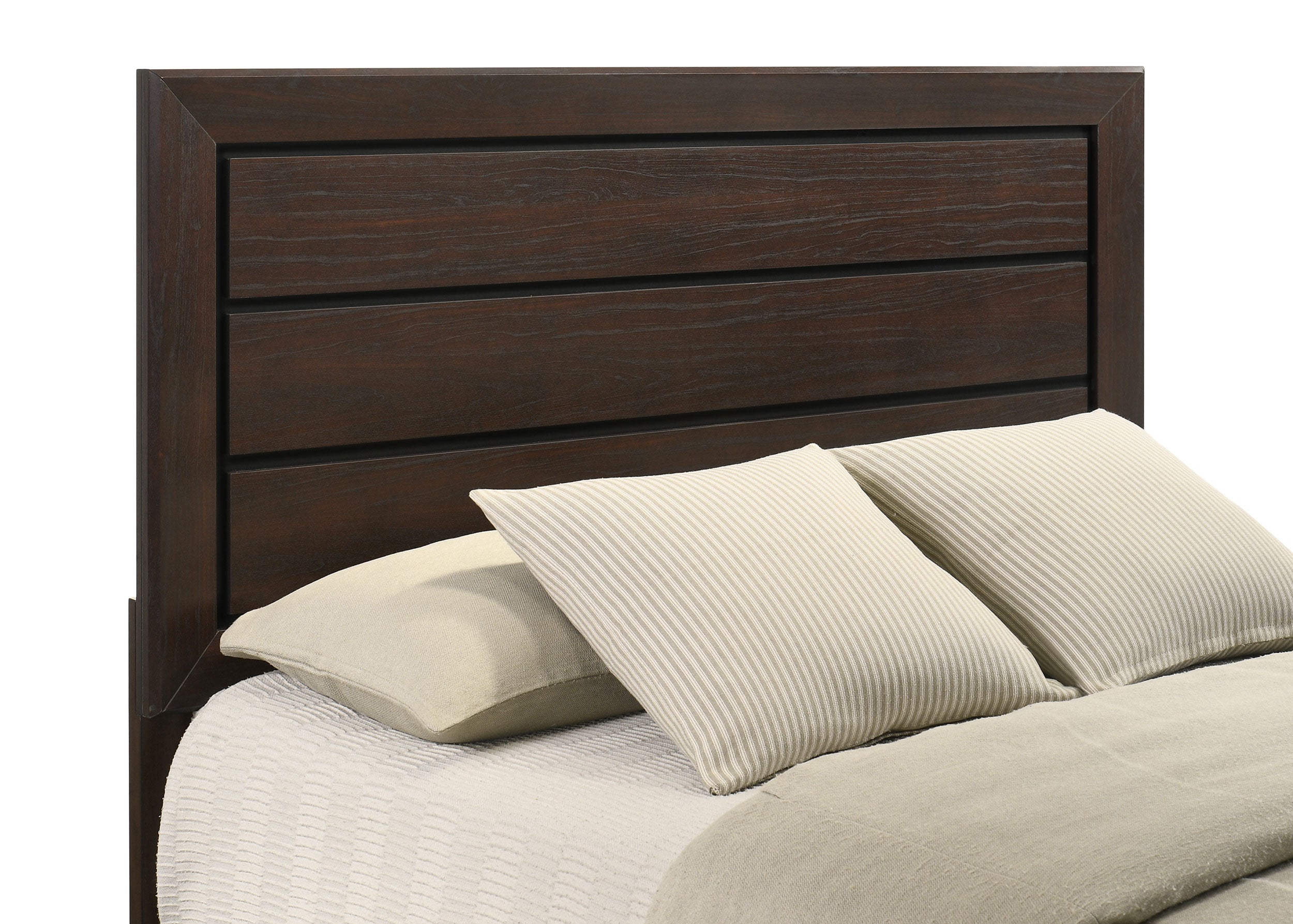 Kauffman Wood Panel Storage Bed