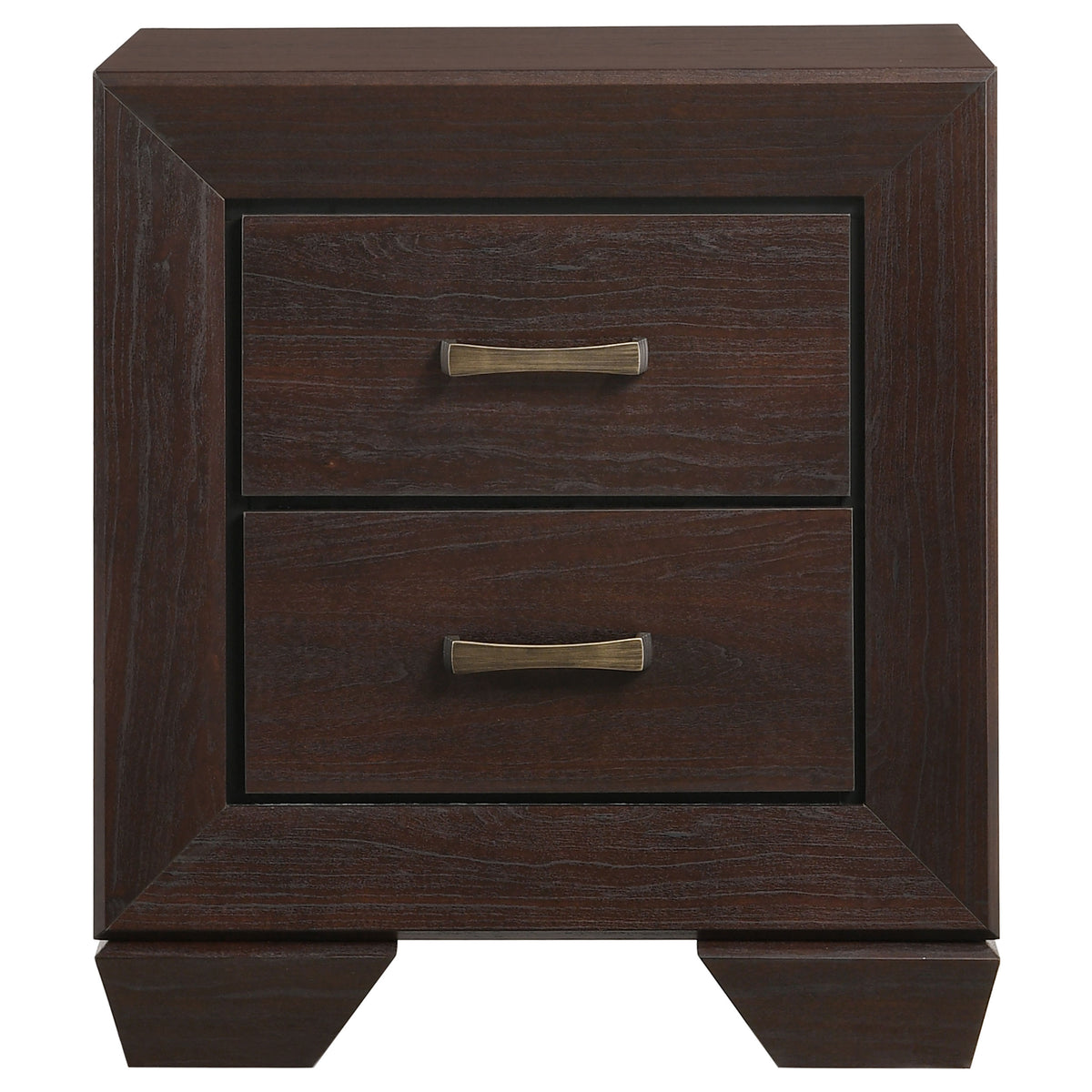 Kauffman 4-piece Eastern King Bedroom Set with Panel Bed Dark Cocoa