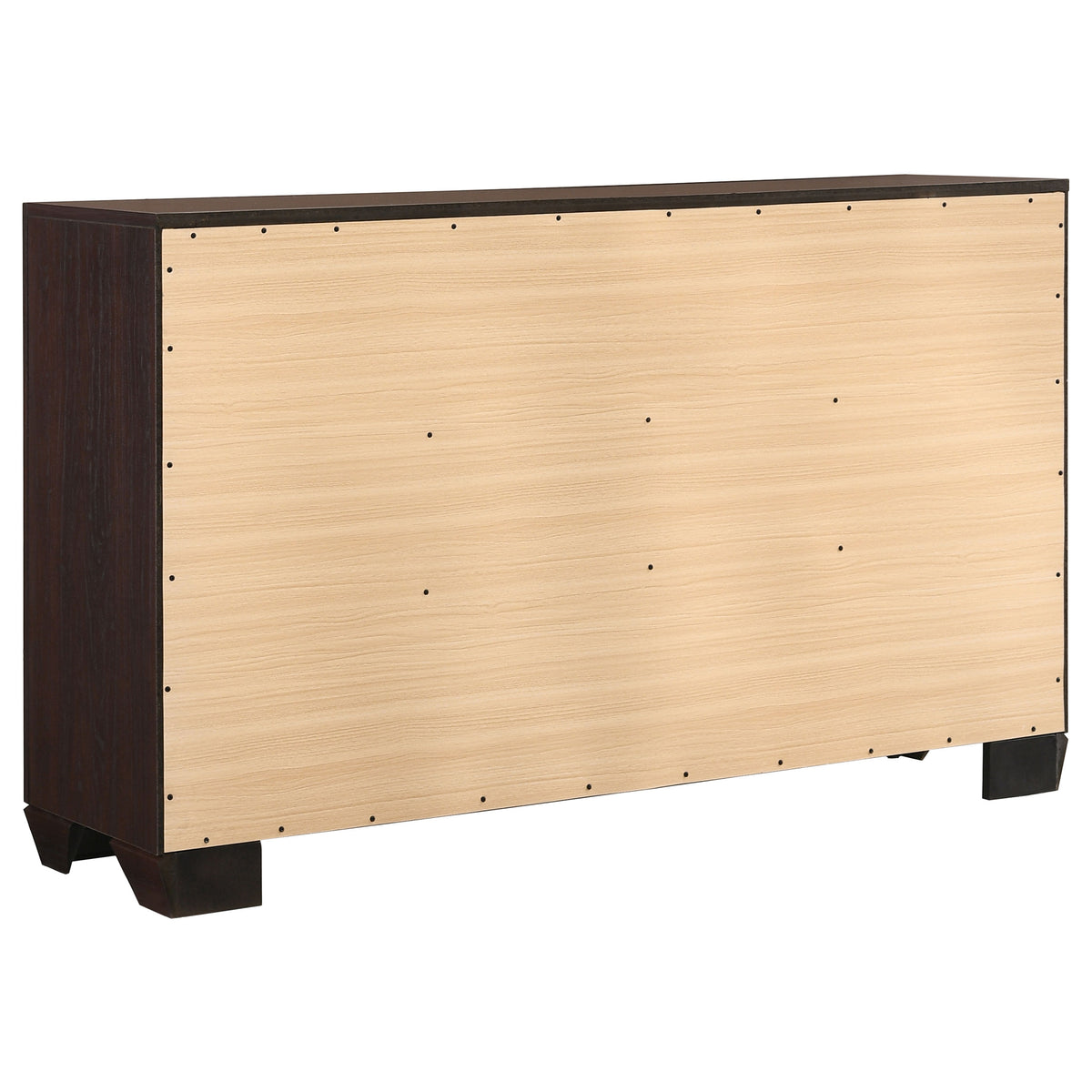 Kauffman 5-piece California King Bedroom Set with Panel Bed Dark Cocoa