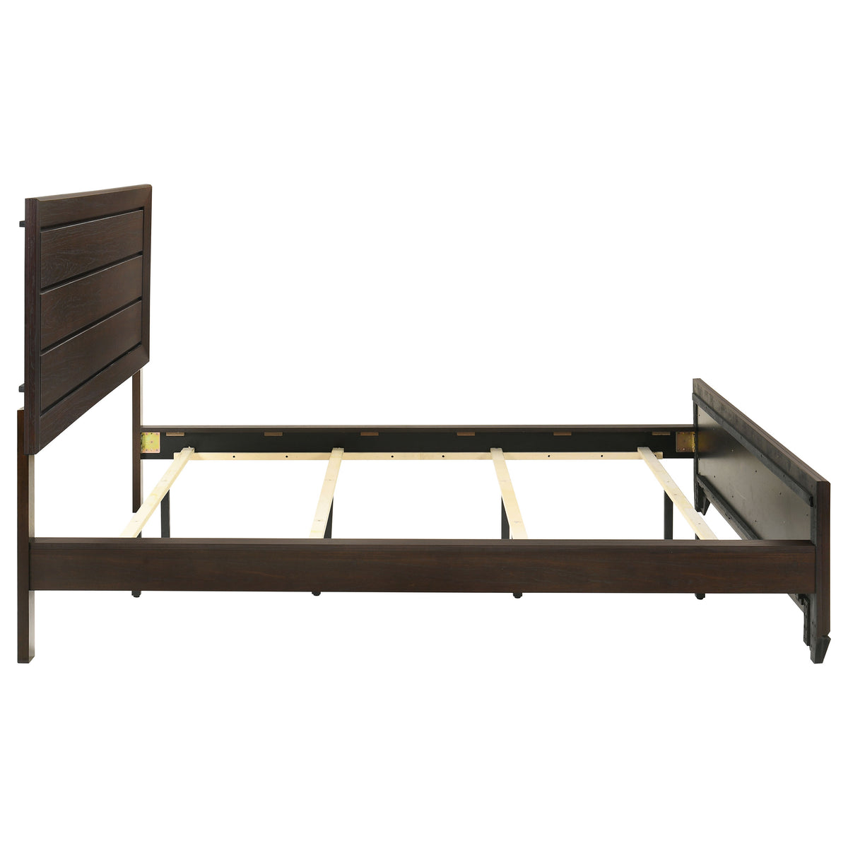 Kauffman Panel Bed California King Dark Cocoa