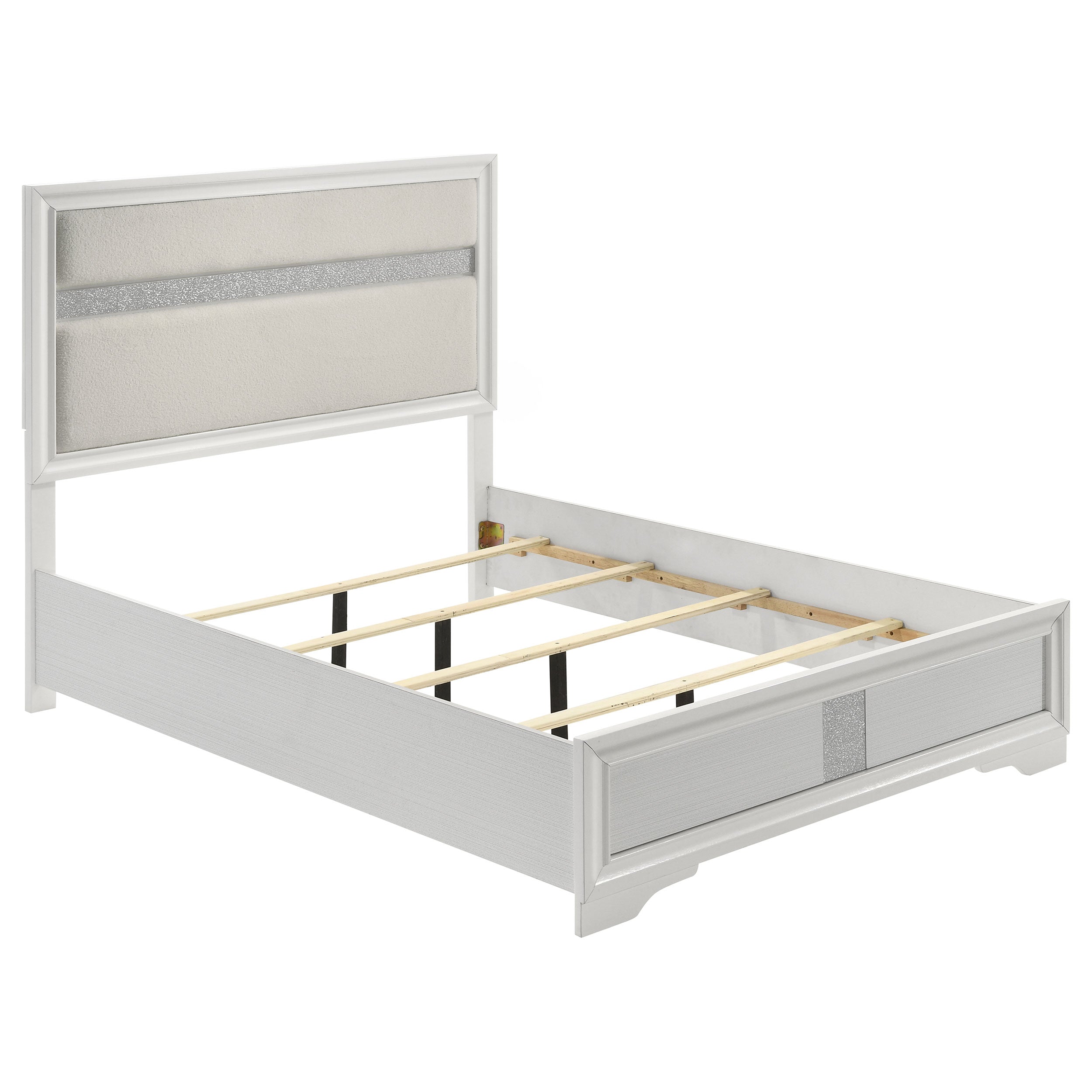 Miranda Wood Panel Bed