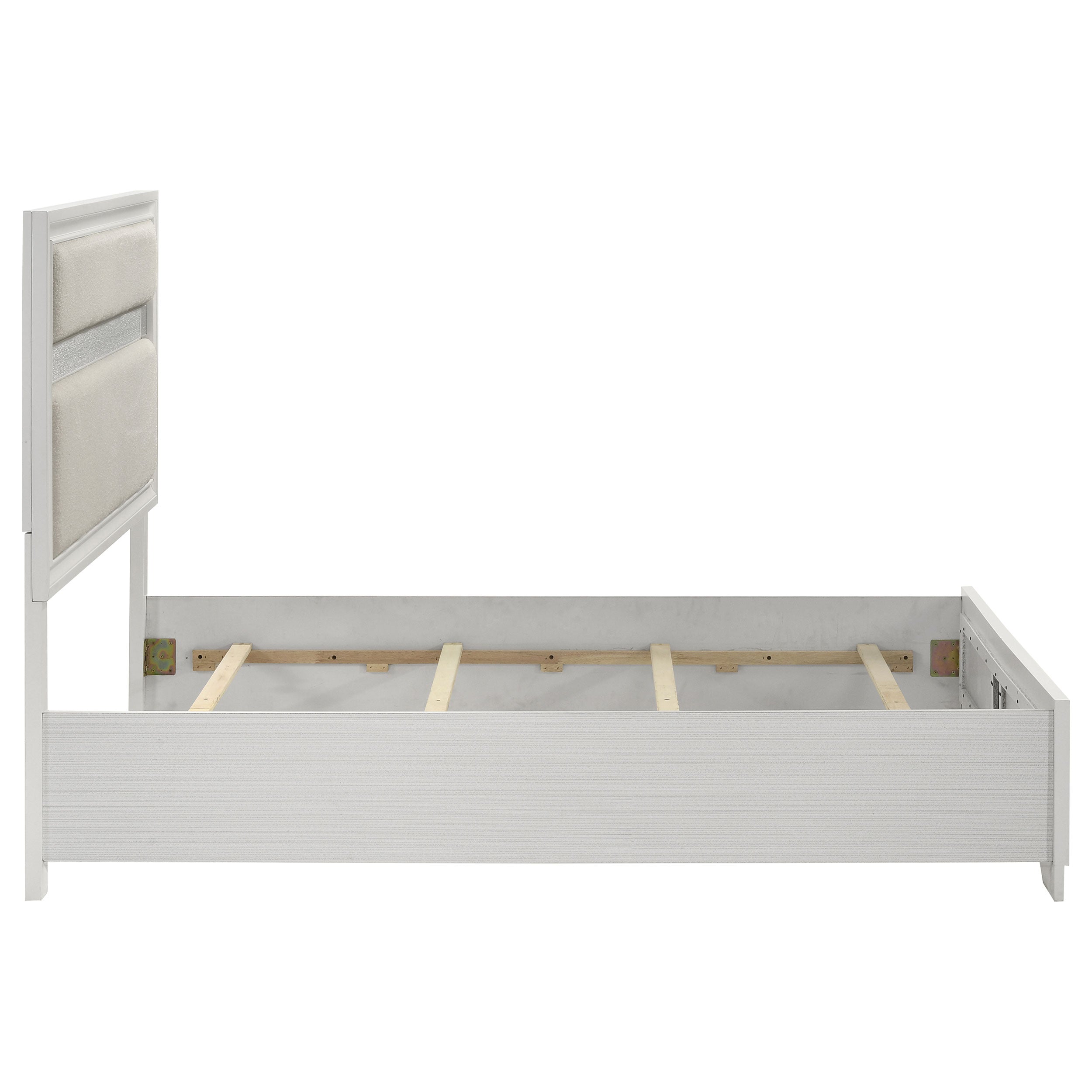 Miranda Wood Panel Bed