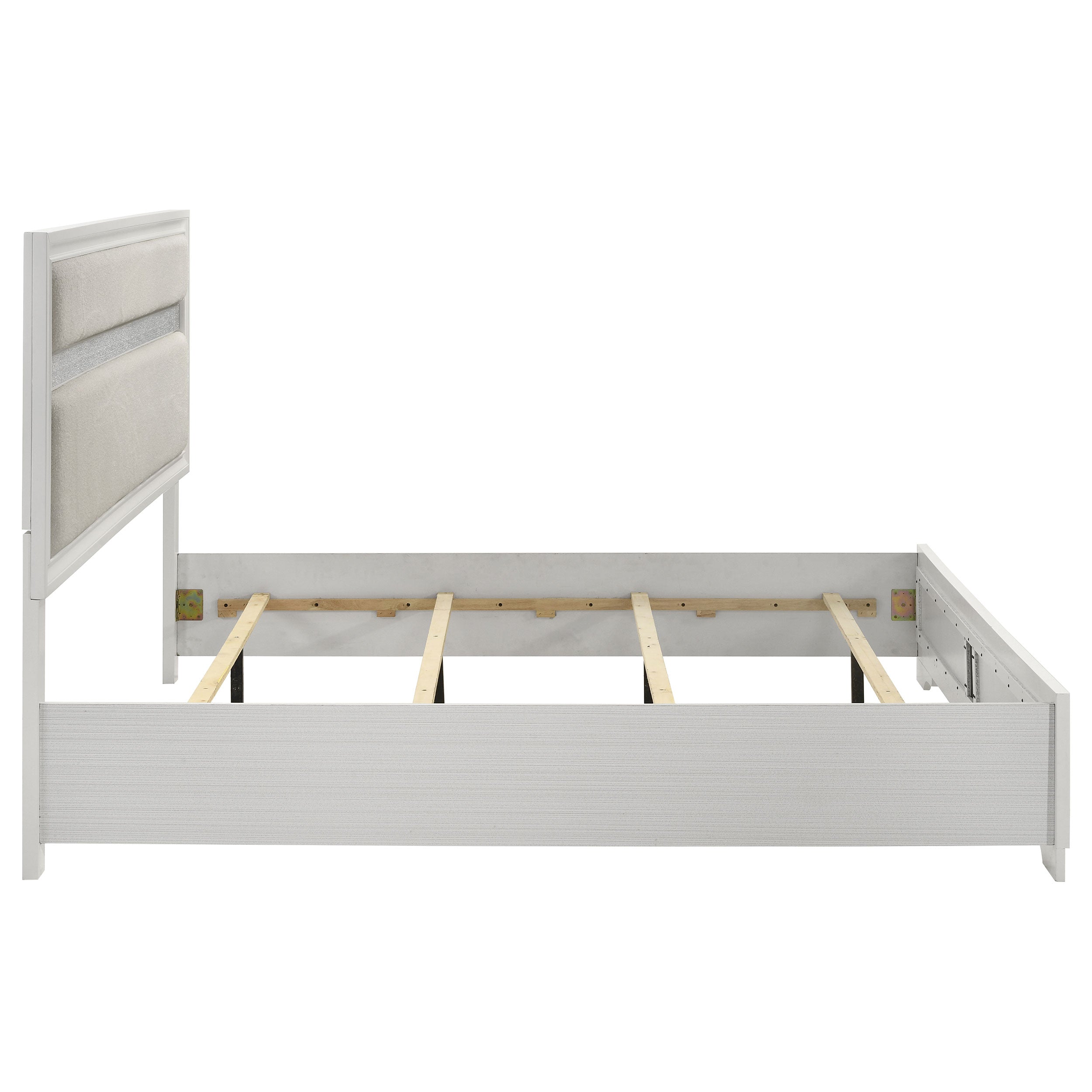 Miranda Wood Panel Bed