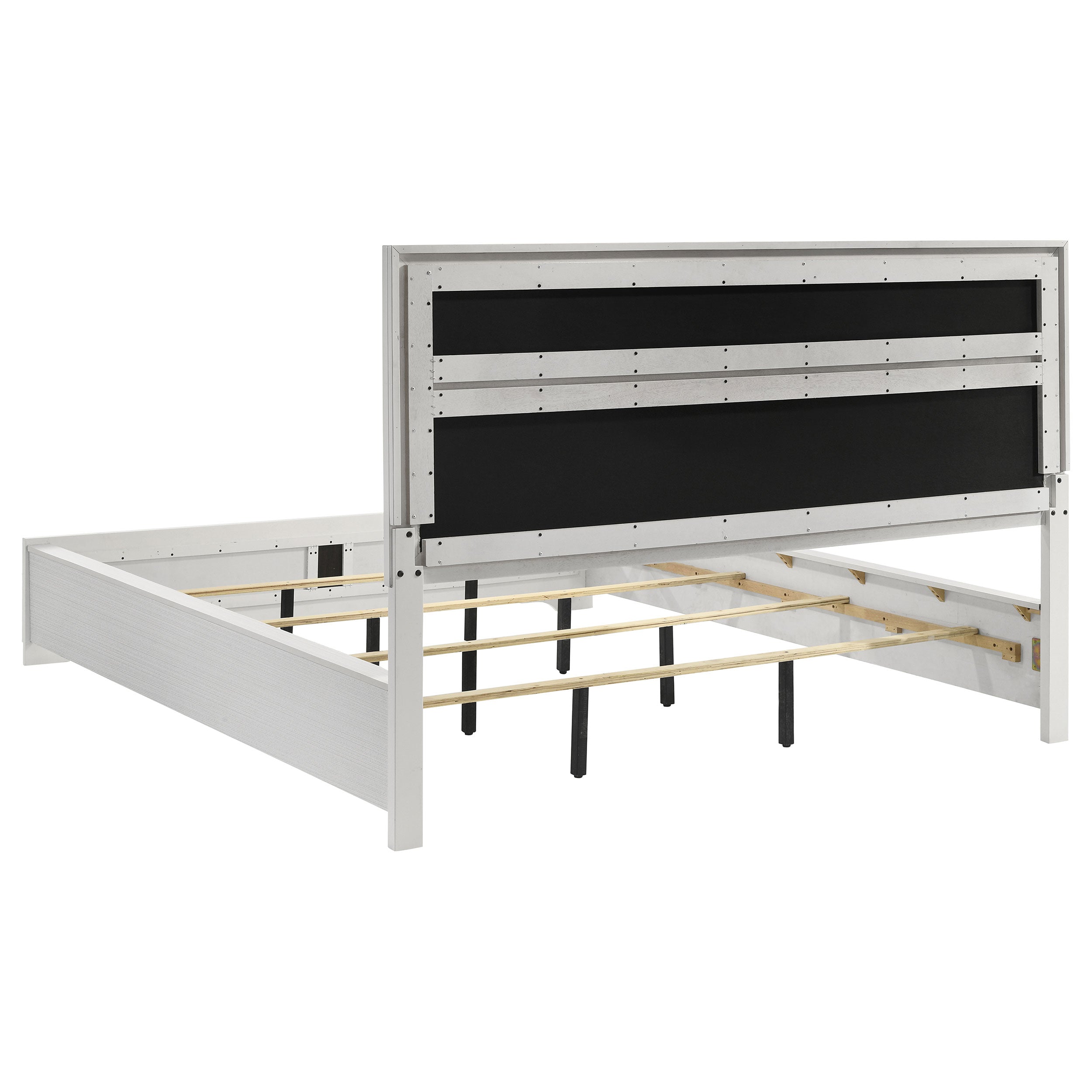 Miranda Wood Panel Bed