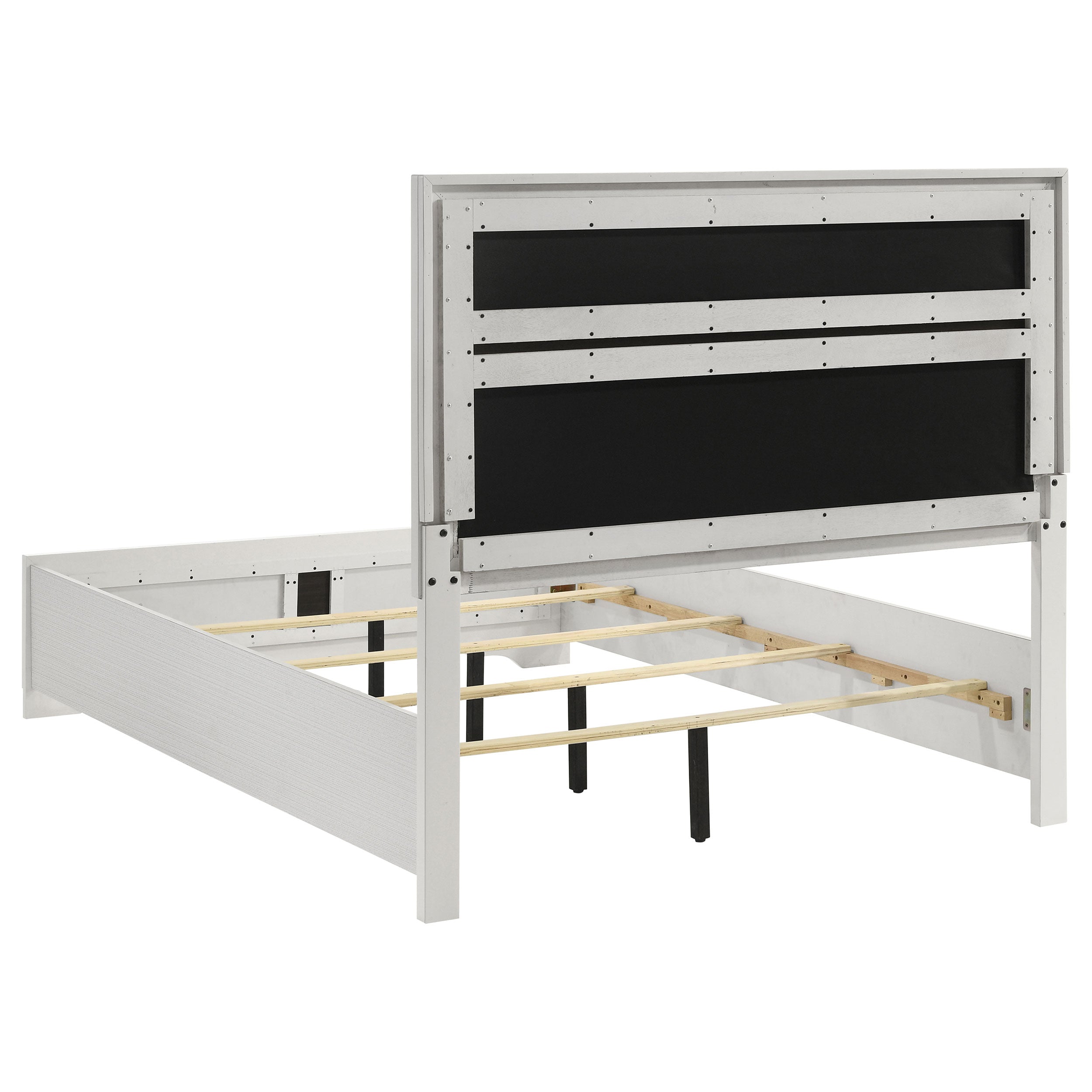 Miranda Wood Panel Bed