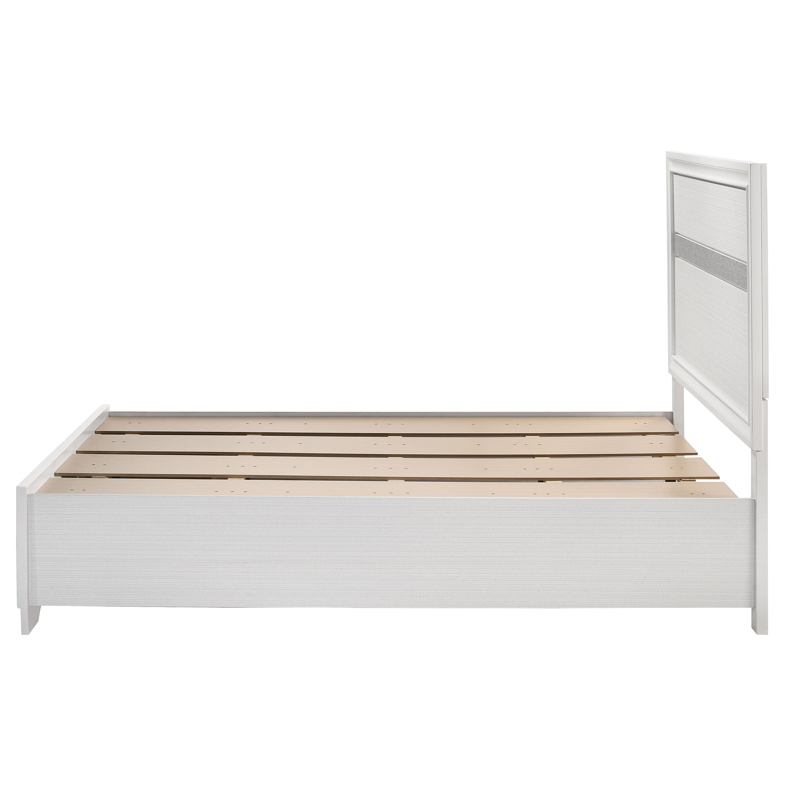 Miranda Wood Panel Storage Bed