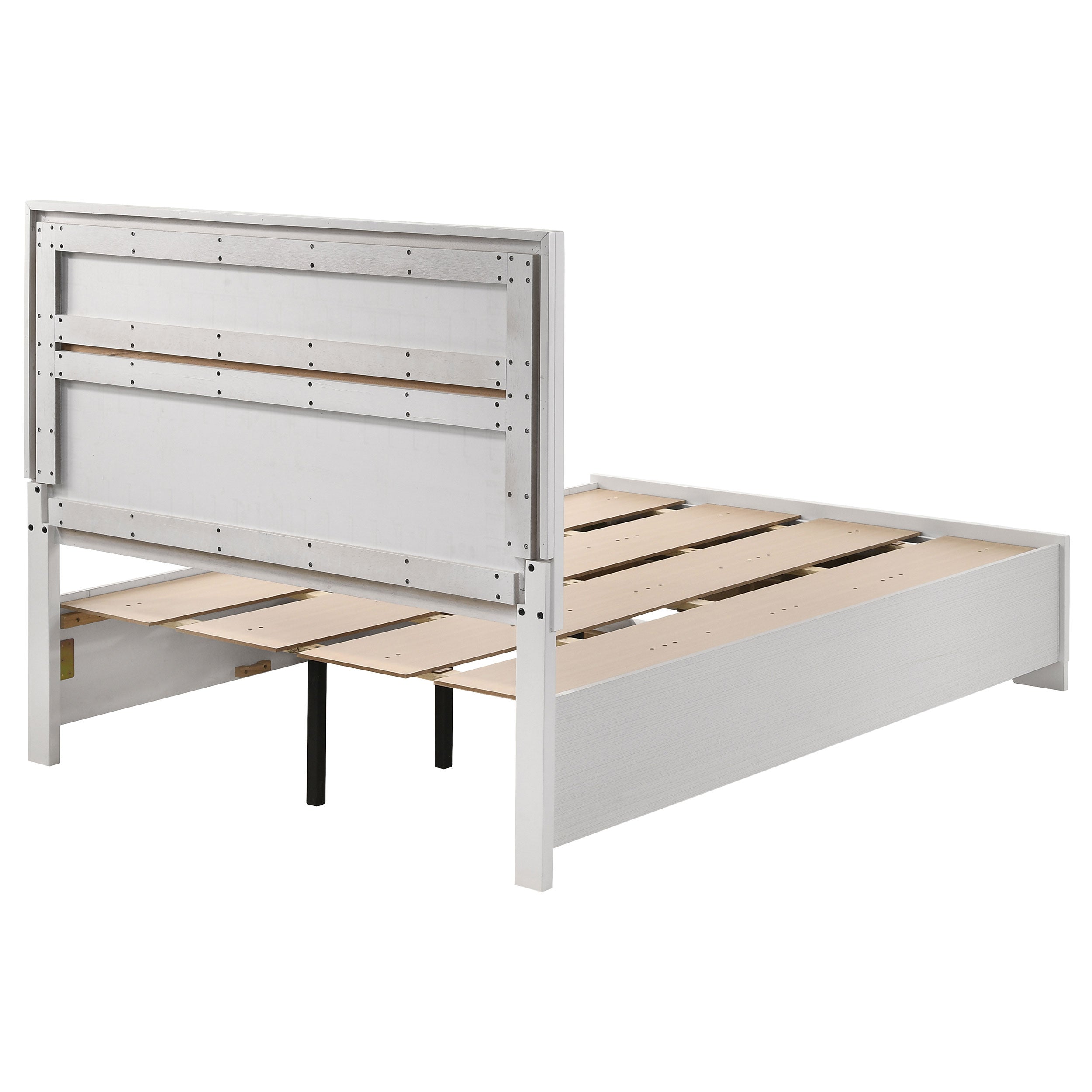 Miranda Wood Panel Storage Bed