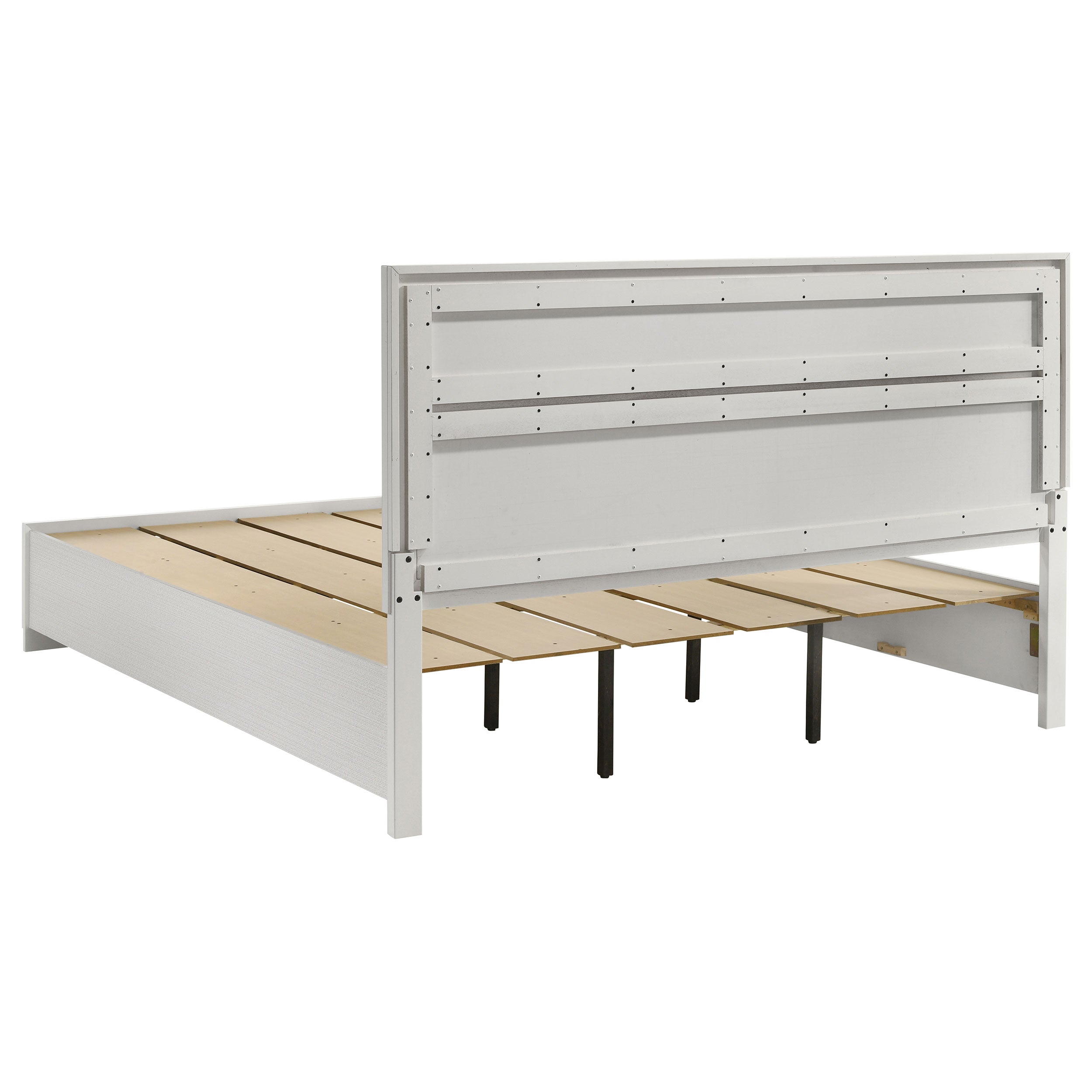 Miranda Wood Panel Storage Bed