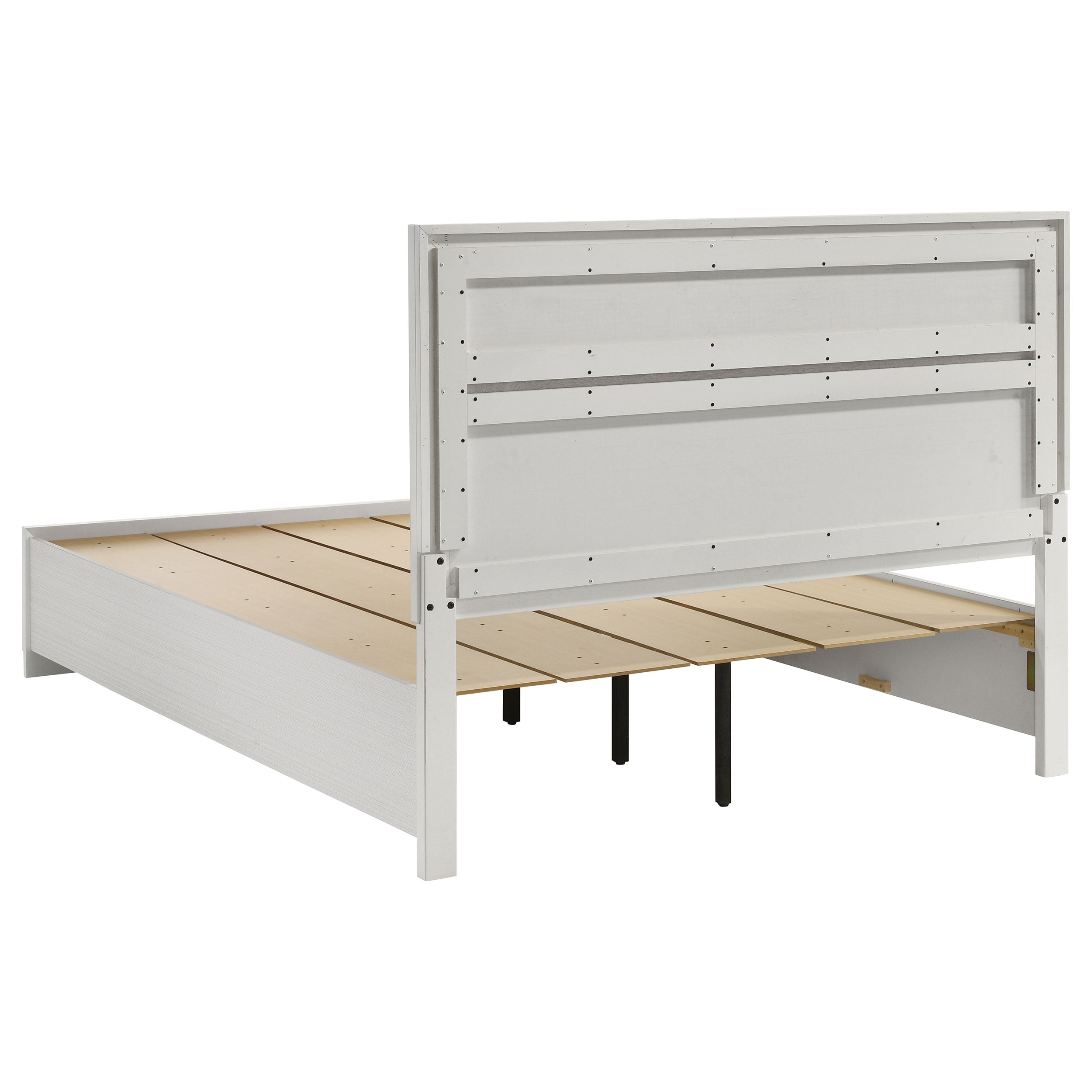 Miranda Wood Panel Storage Bed